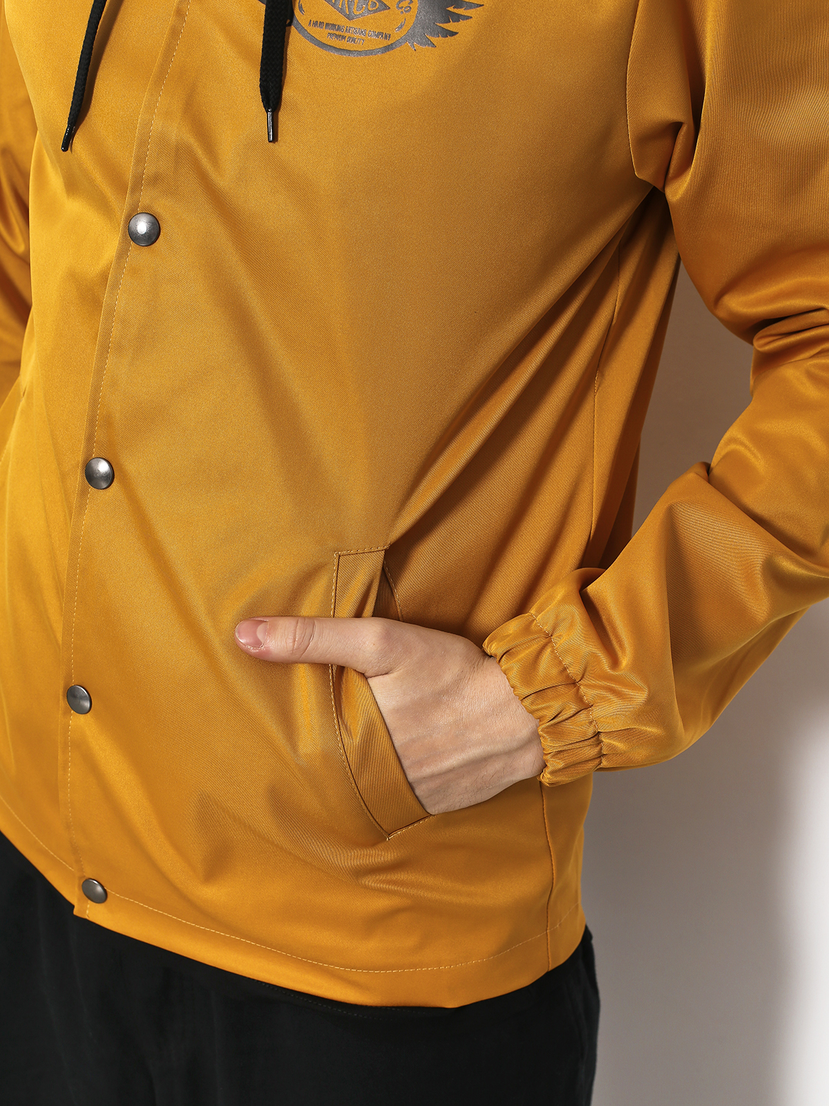 Kurtka Turbokolor Hooded Herlad (yellow)