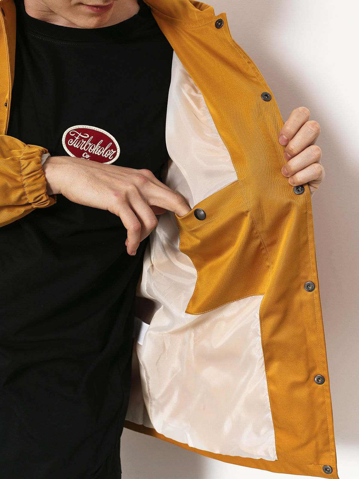 Kurtka Turbokolor Hooded Herlad (yellow)