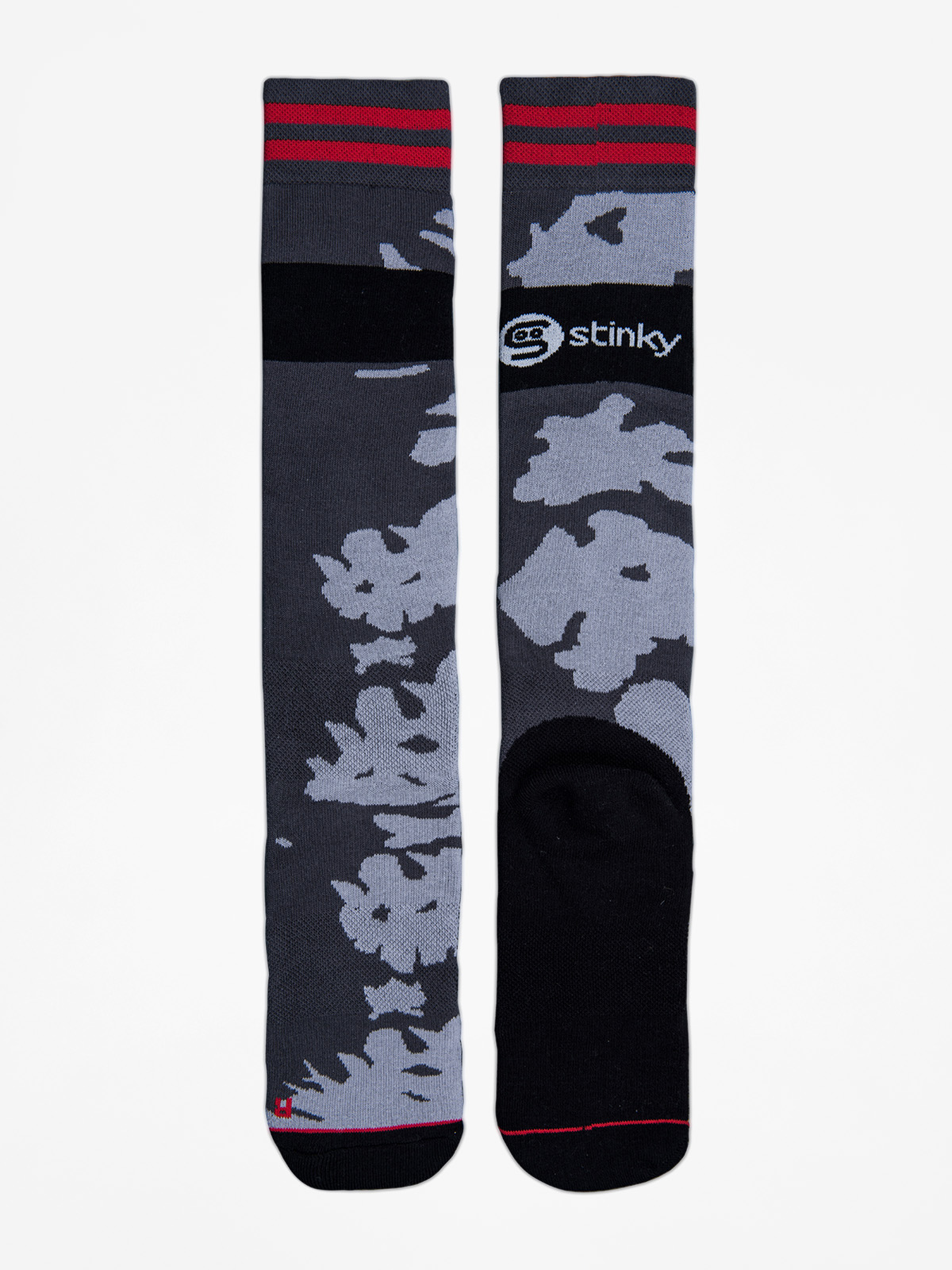 Skarpety Stinky Socks Moon (black/moon surface)