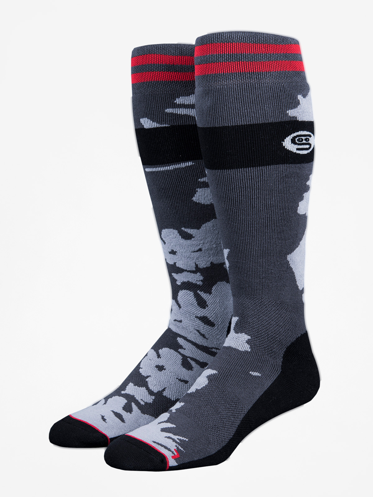 Skarpety Stinky Socks Moon (black/moon surface)