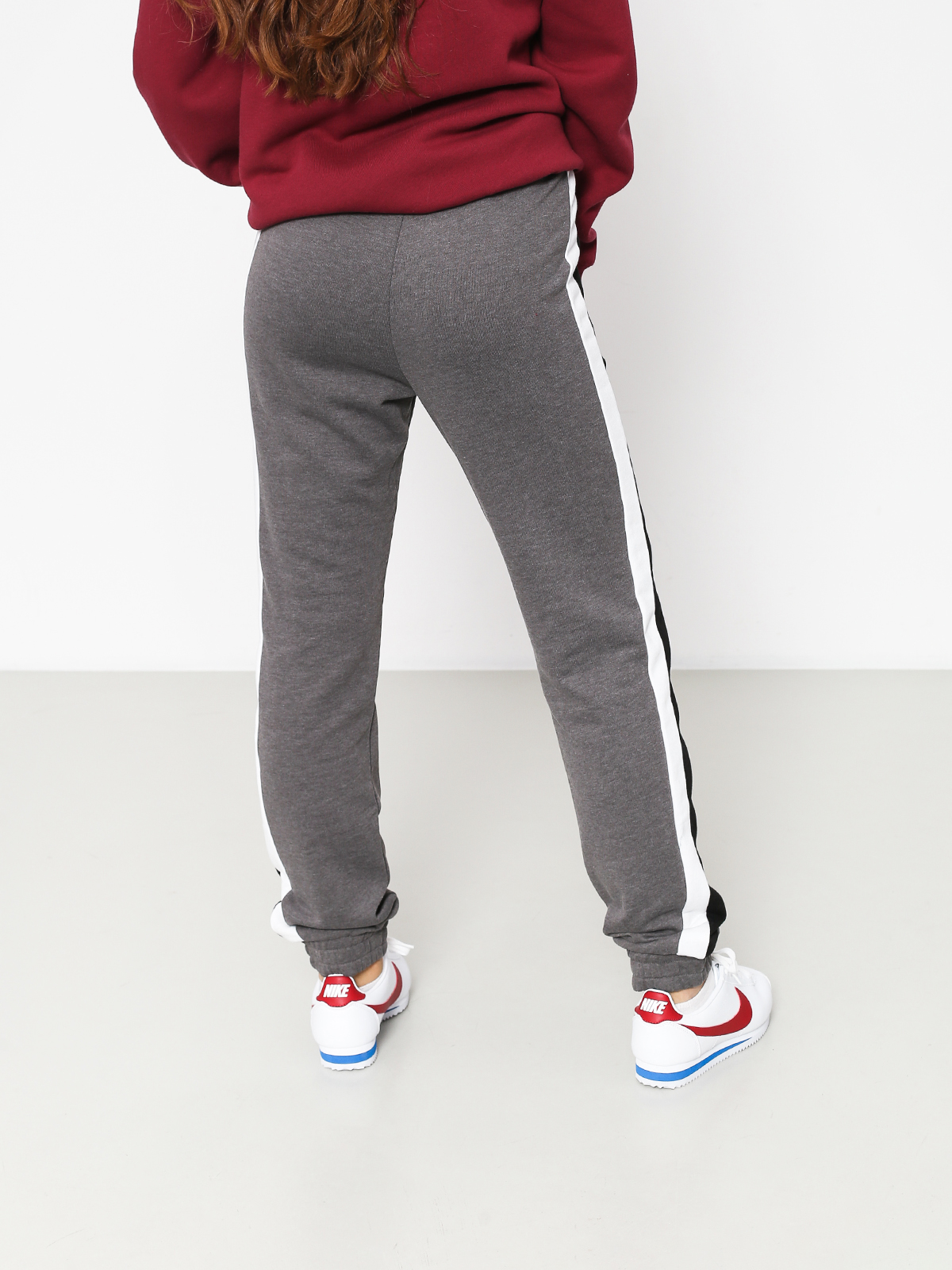 Spodnie Fila Crown Cuff Wmn (mid grey melange)