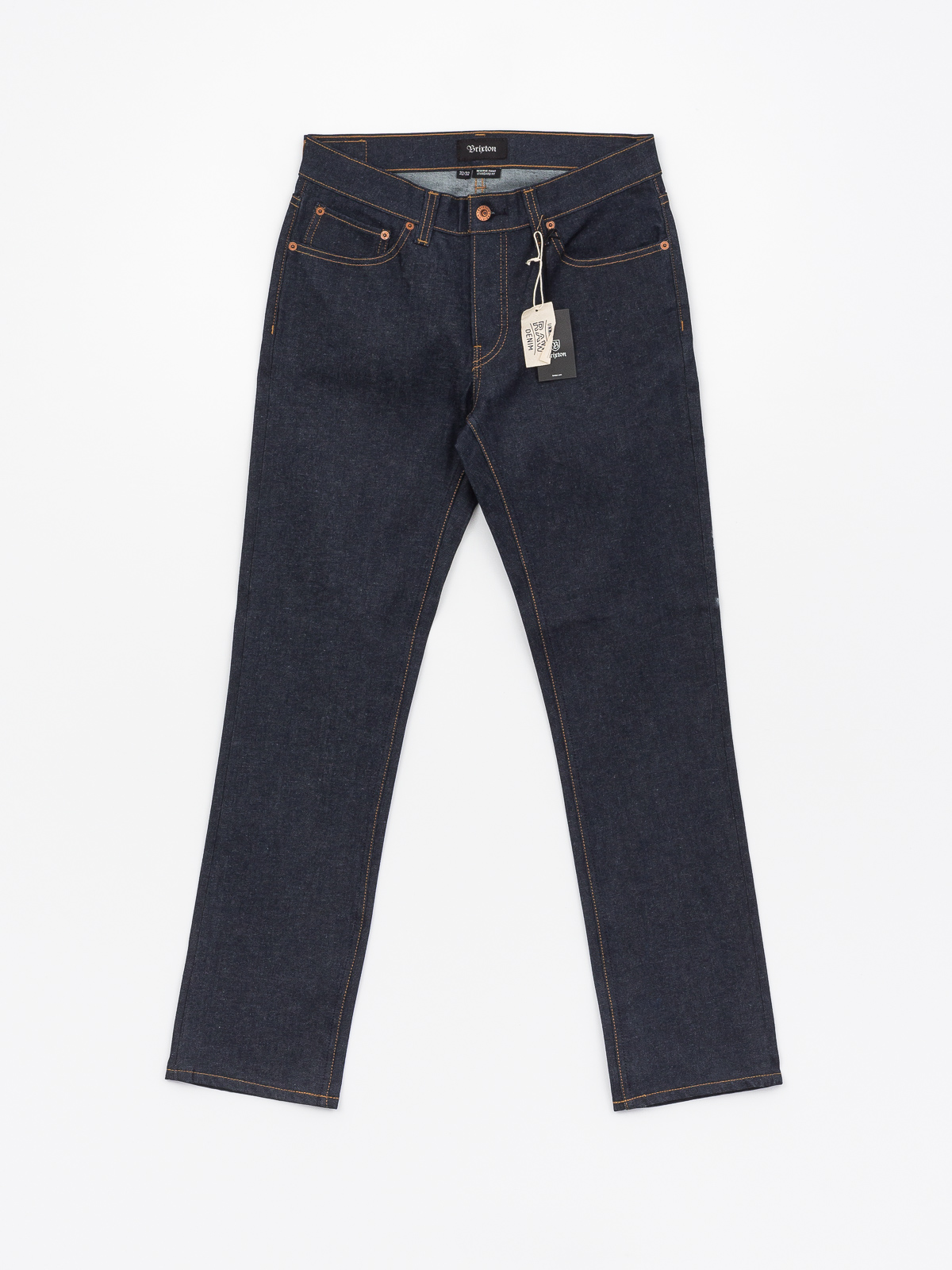 Spodnie Brixton Reserve 5 Pkt Denim (raw indigo)