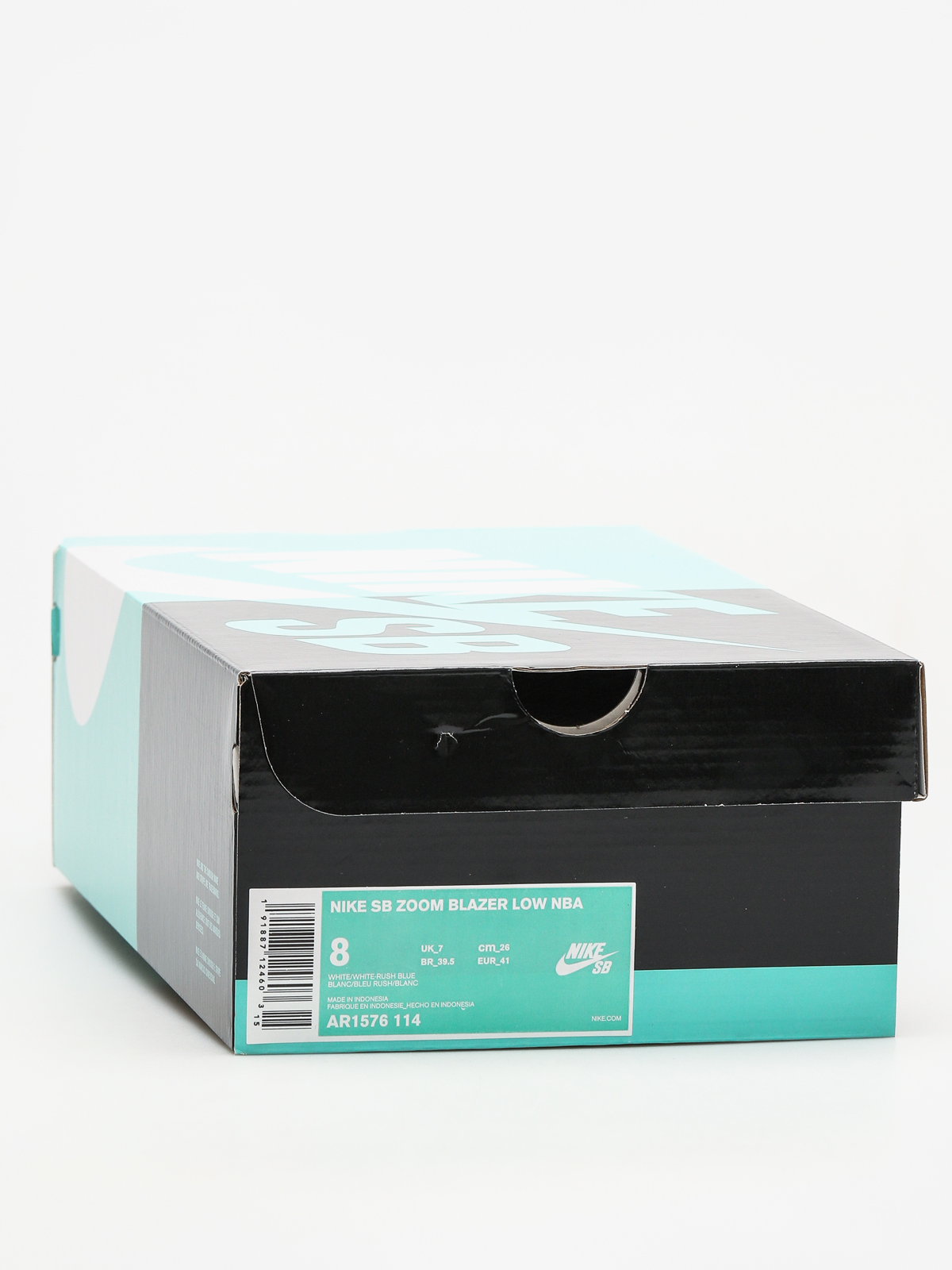 Buty Nike SB Sb Zoom Blazer Low NBA (white/white rush blue university red)