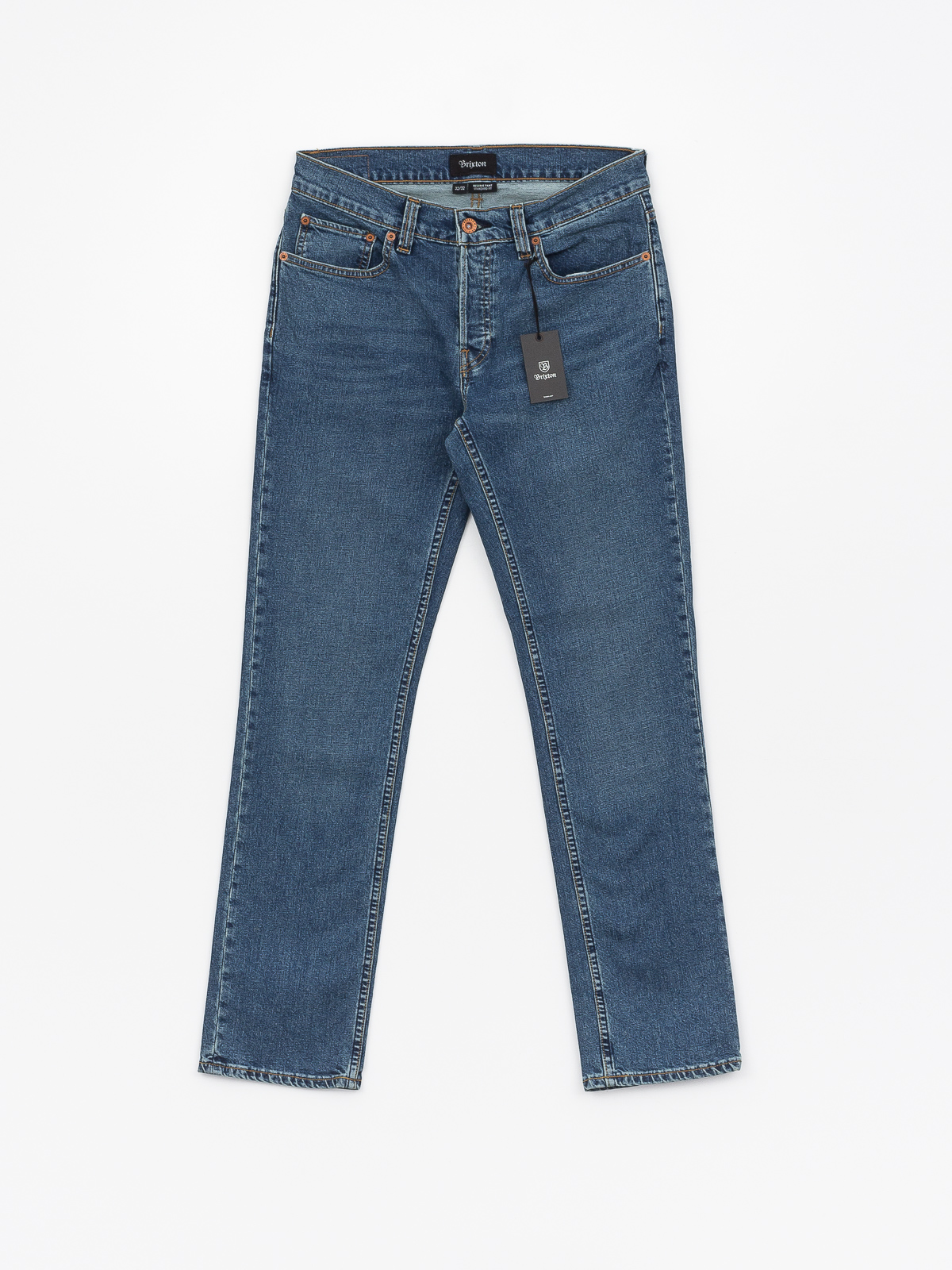 Spodnie Brixton Reserve 5 Pkt Denim (worn indigo)