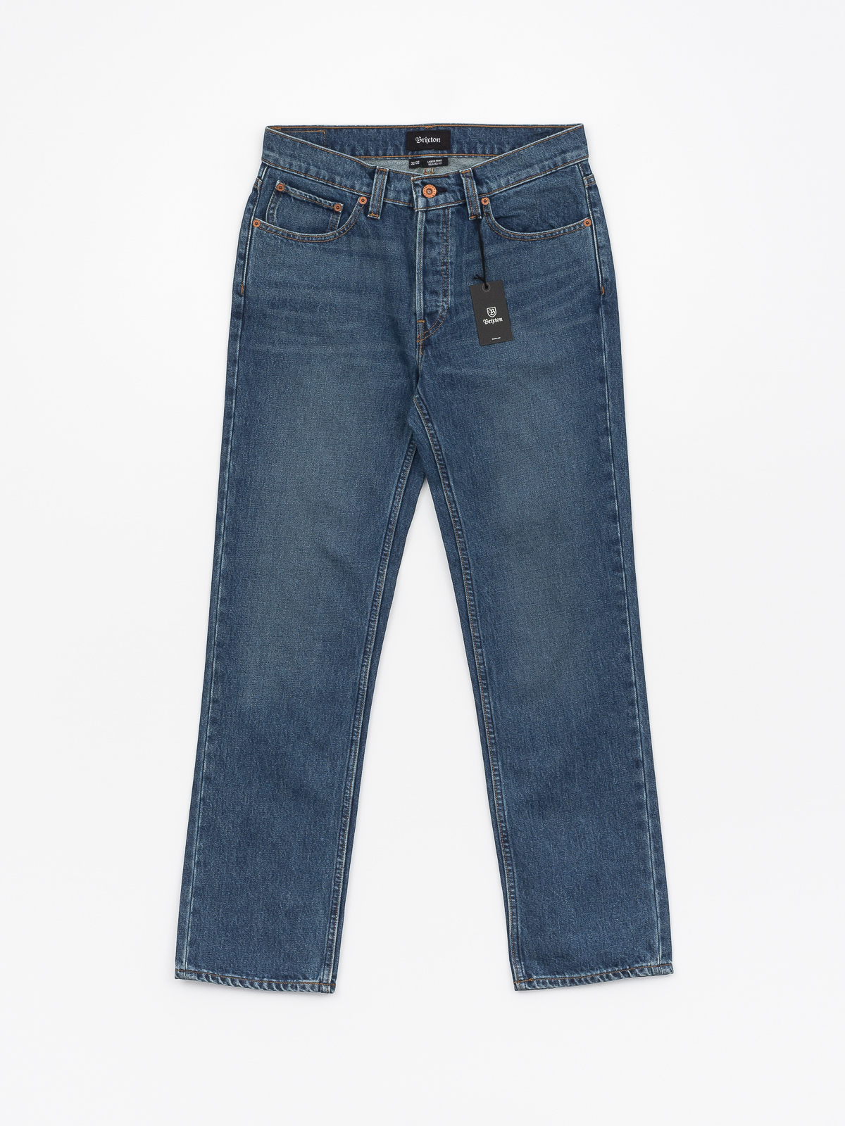 Spodnie Brixton Labor 5 Pkt Denim (worn indigo)