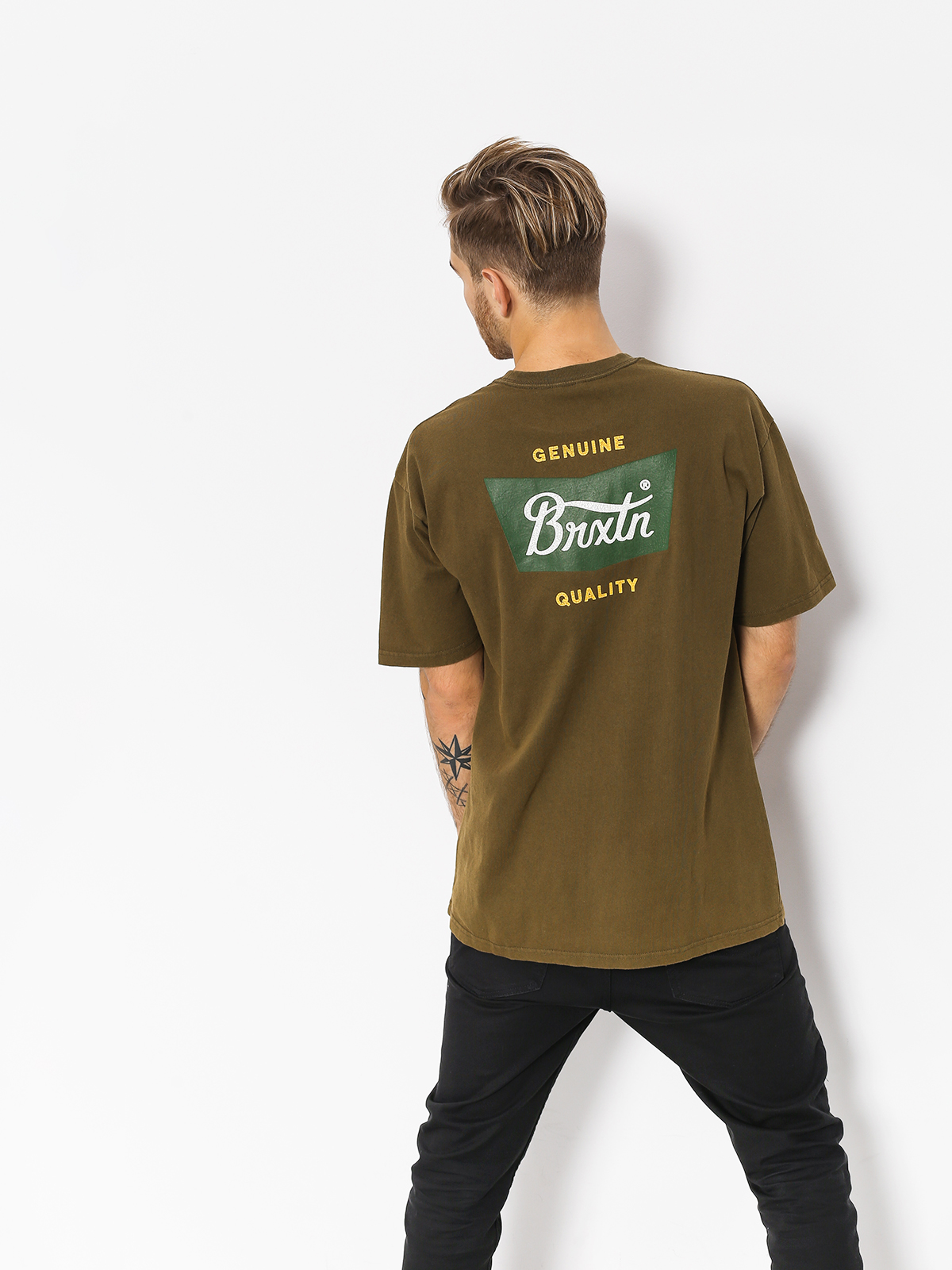 T-shirt Brixton Stith Stnd (olive)