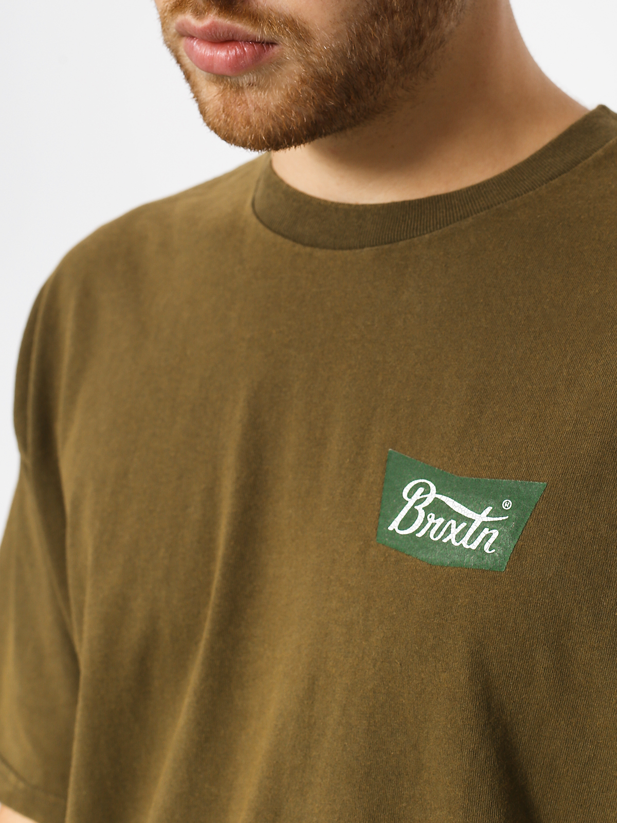 T-shirt Brixton Stith Stnd (olive)