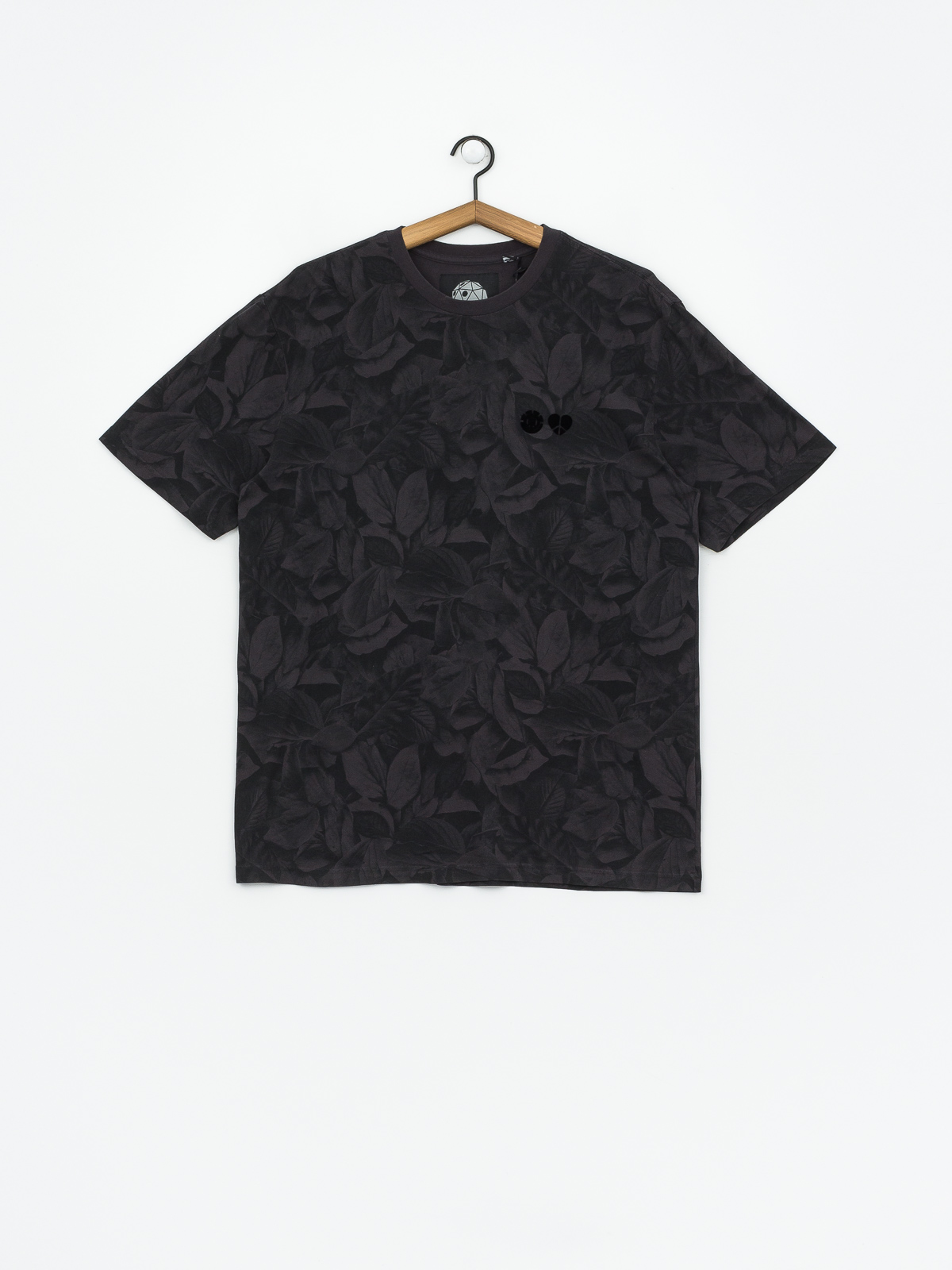 T-shirt Element Griffin Leaf Camo (flint black)