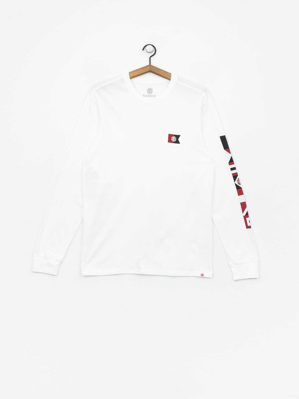 Longsleeve Element Territory (optic white)