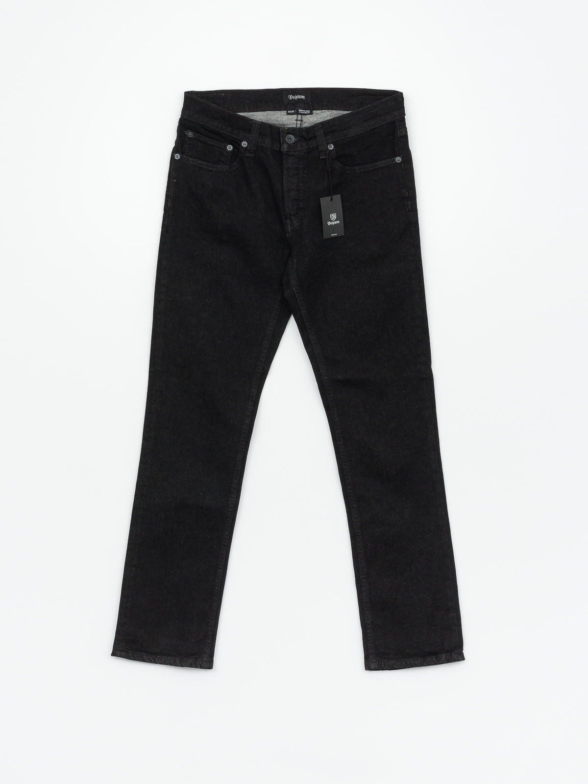 Spodnie Brixton Reserve 5 Pkt Denim (black)