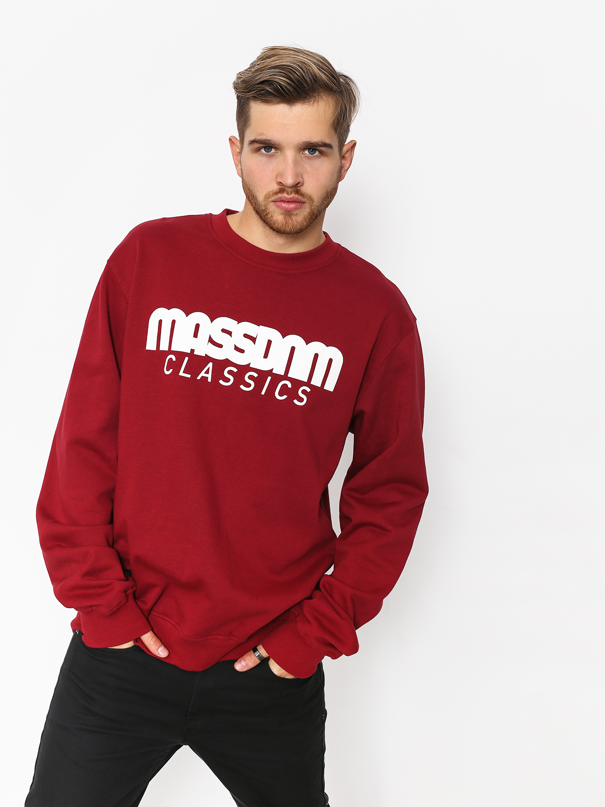 Bluza MassDnm Classics (claret)