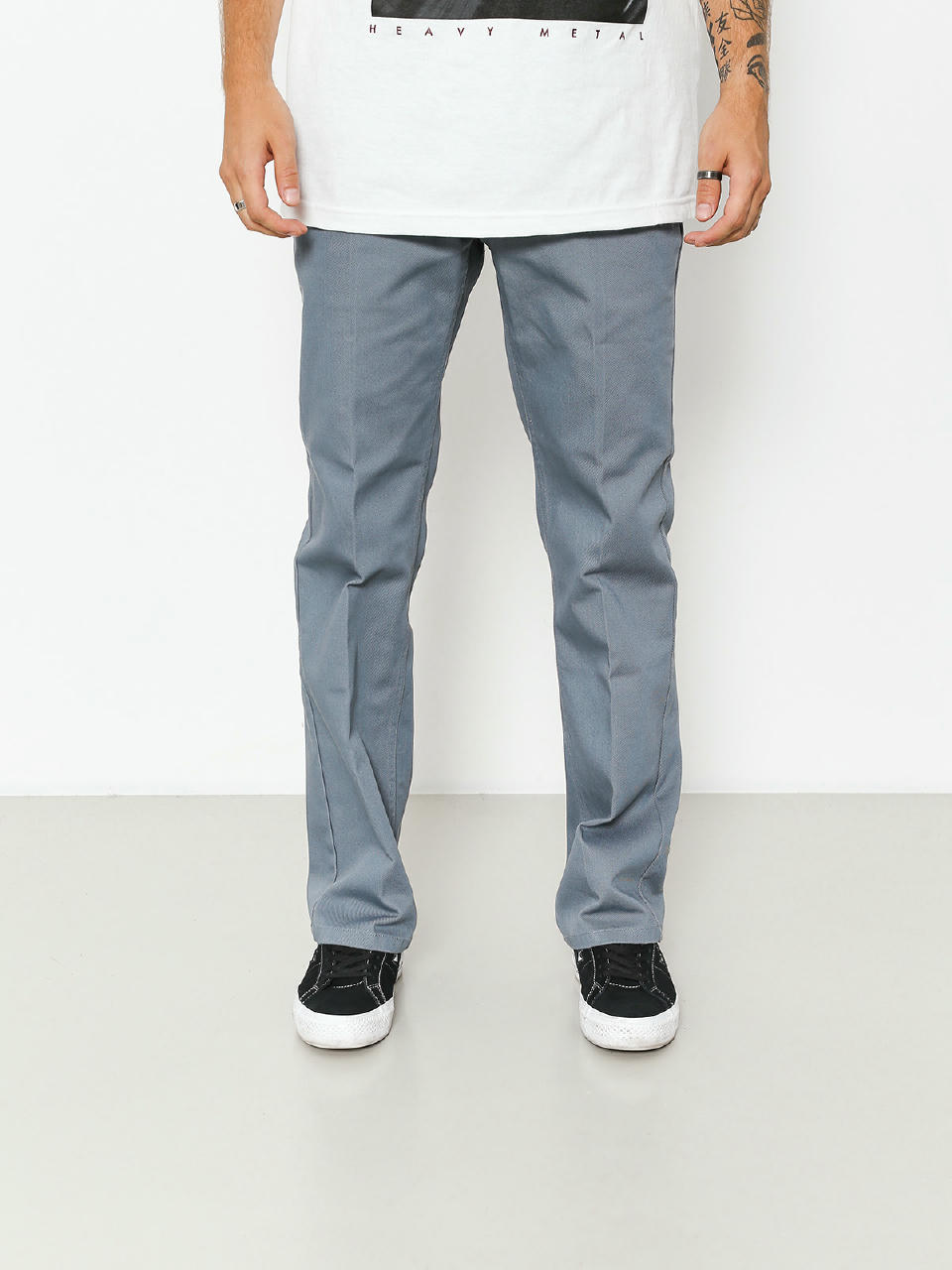 Spodnie Brixton Fleet Rgd Chino (grey blue)