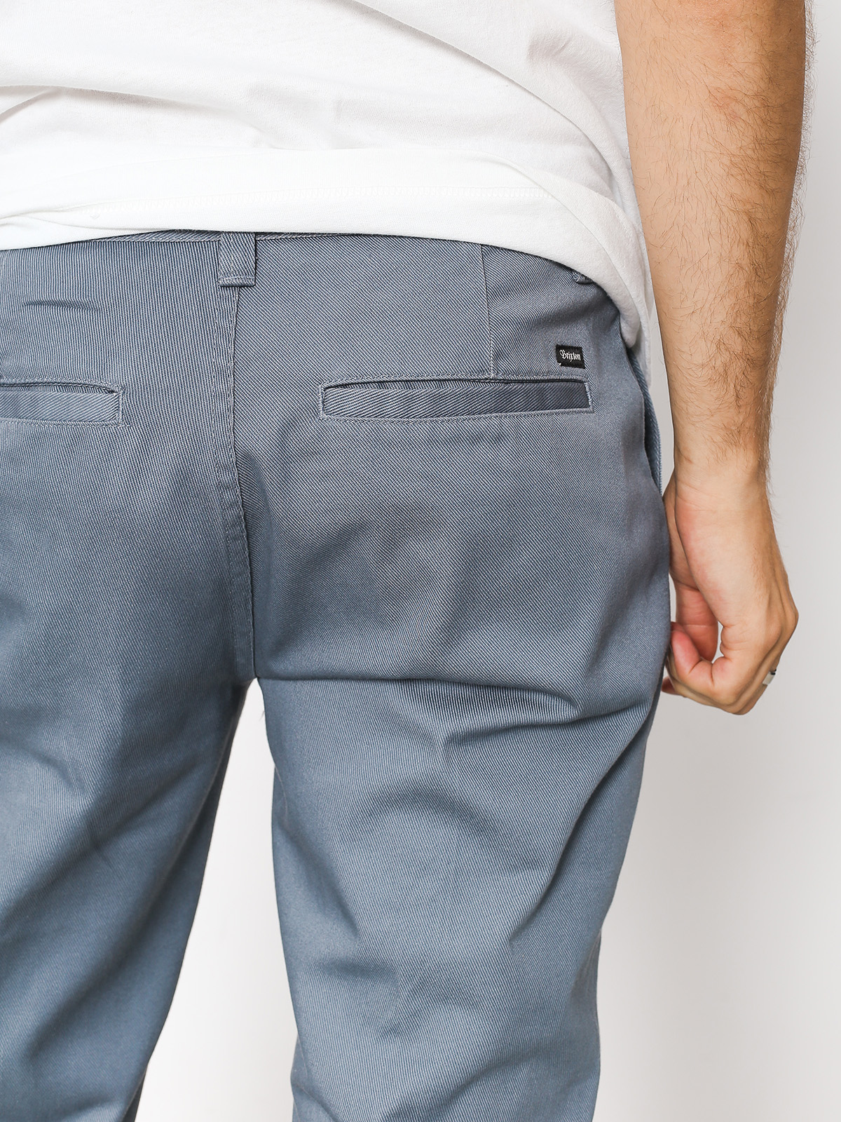 Spodnie Brixton Fleet Rgd Chino (grey blue)