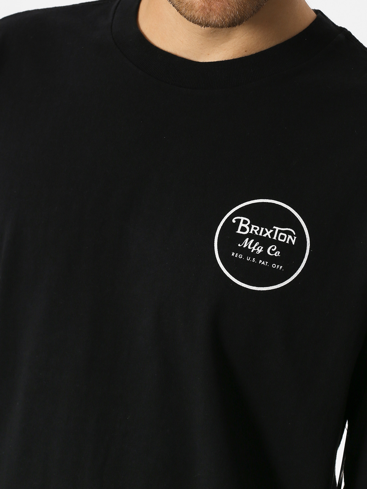 Longsleeve Brixton Wheeler II Stt (black)