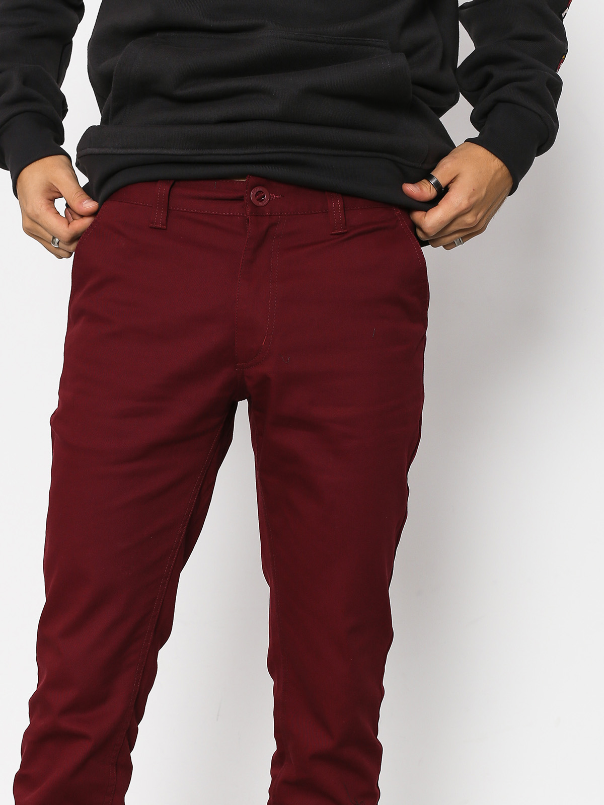 Spodnie Brixton Reserve Chino (dark burgundy)