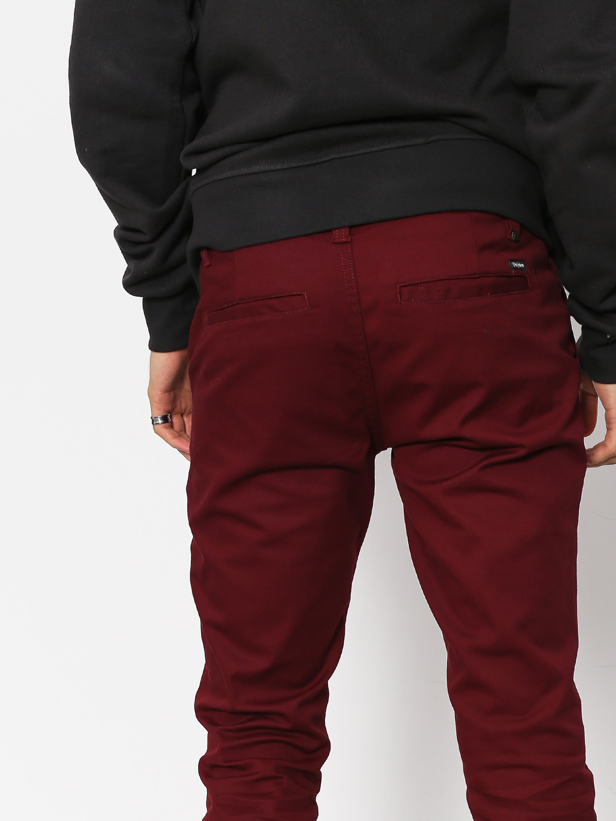 Spodnie Brixton Reserve Chino (dark burgundy)