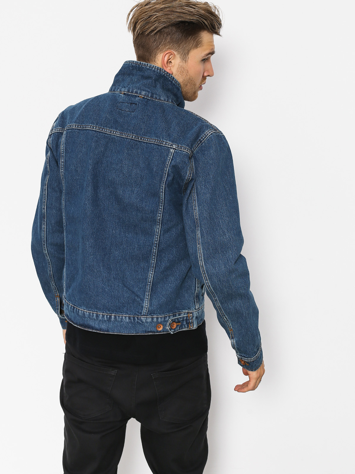 Kurtka Brixton Cable Denim (worn indigo)
