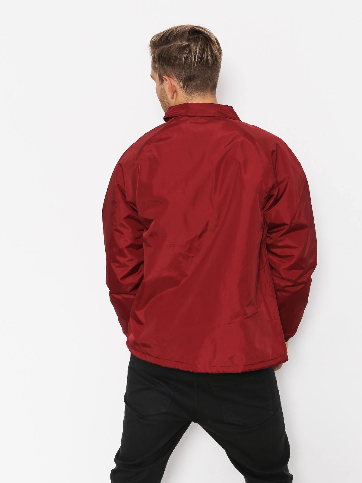 Kurtka Brixton Claxton Collar Sherpa (burgundy)