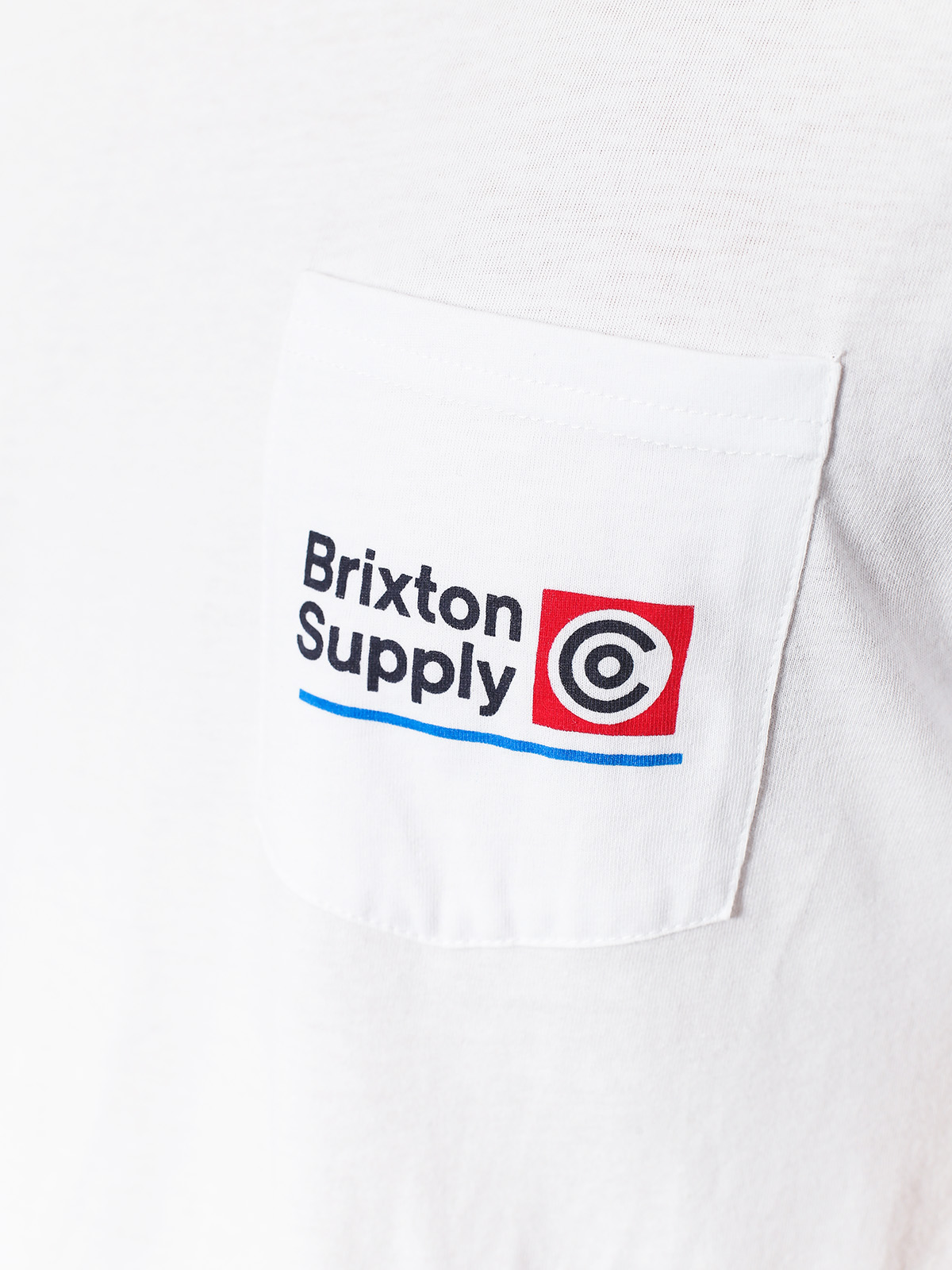 T-shirt Brixton Orson Pkt (white)