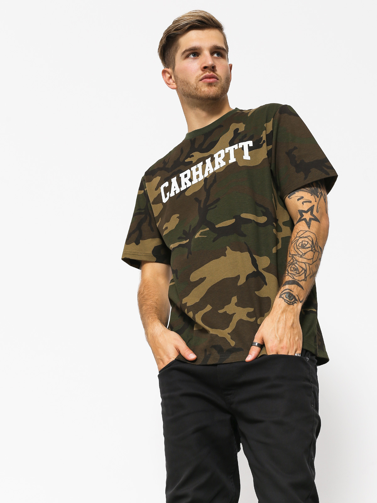 camouflage carhartt shirt