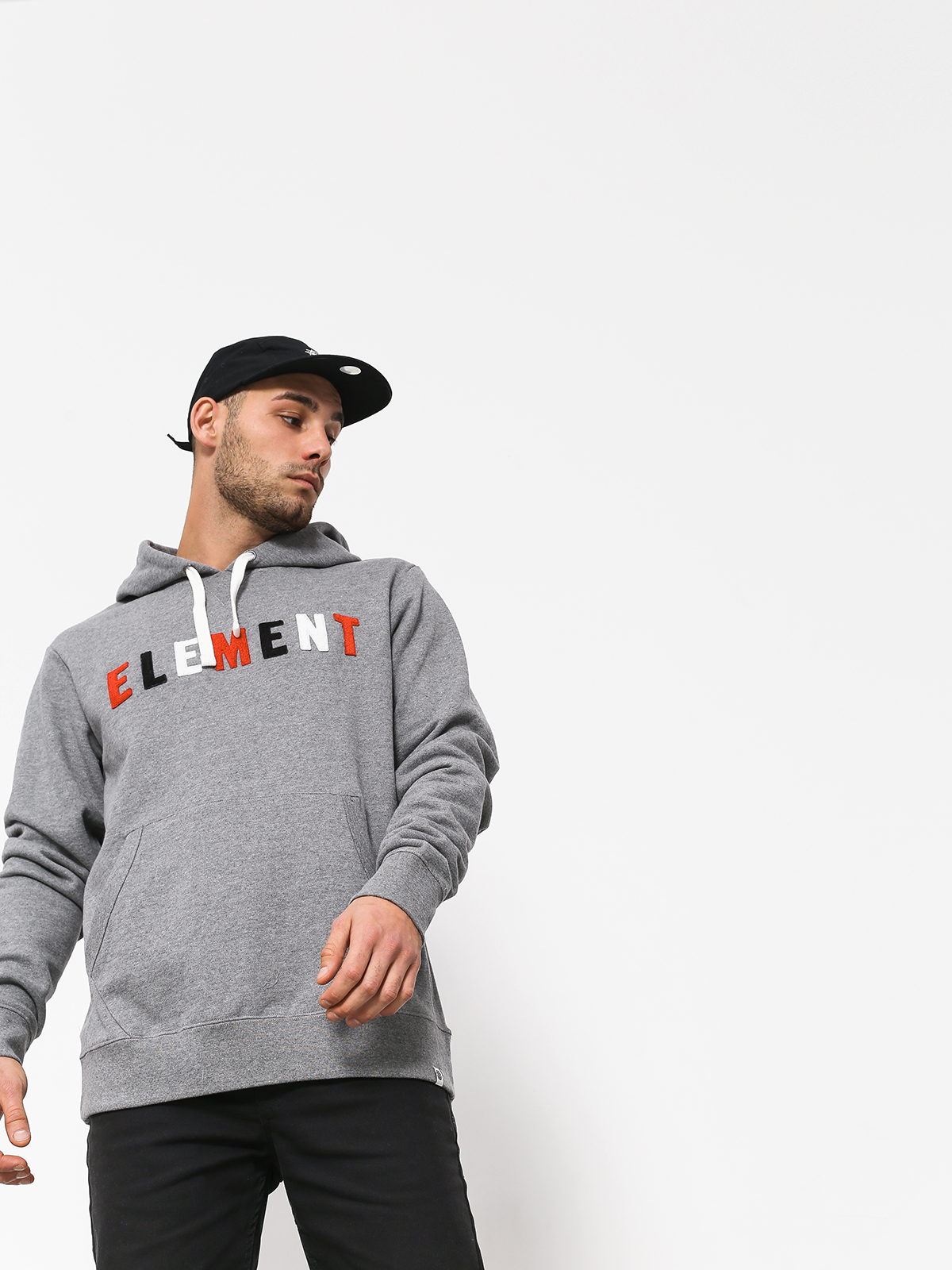 Bluza z kapturem Element Liner HD (grey heather)