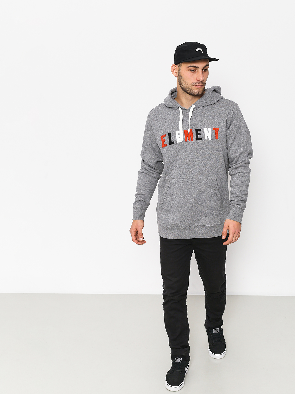Bluza z kapturem Element Liner HD (grey heather)