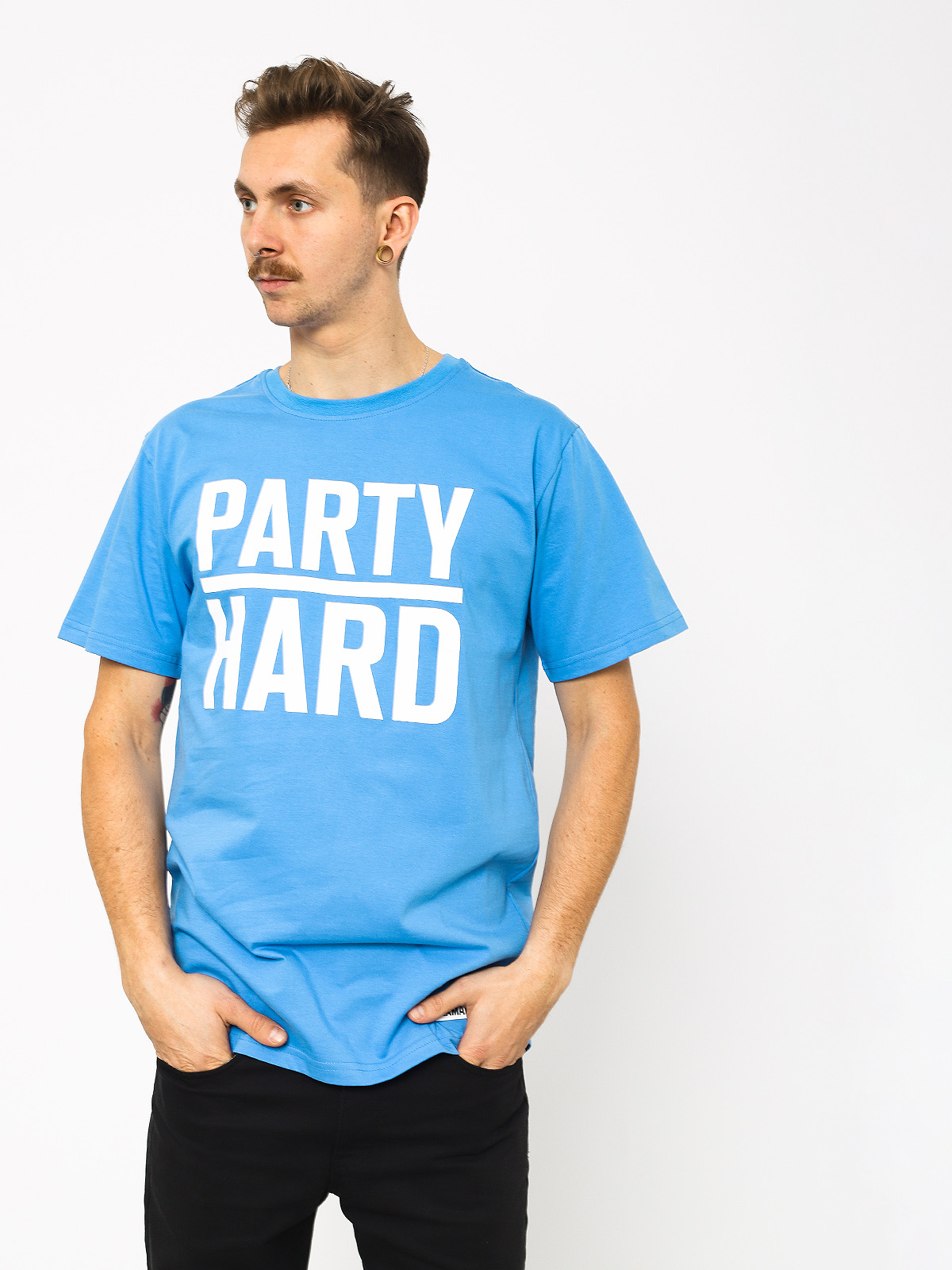 T-shirt Diamante Wear Party Hard (royal)