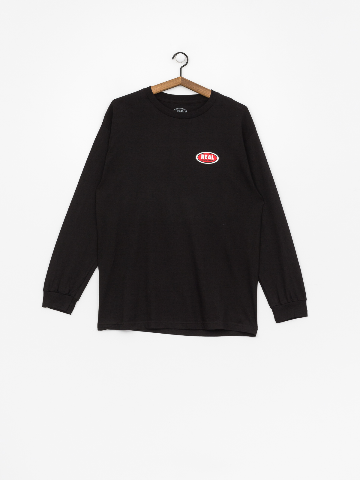 Longsleeve Real Evryne Ovl (black/white)