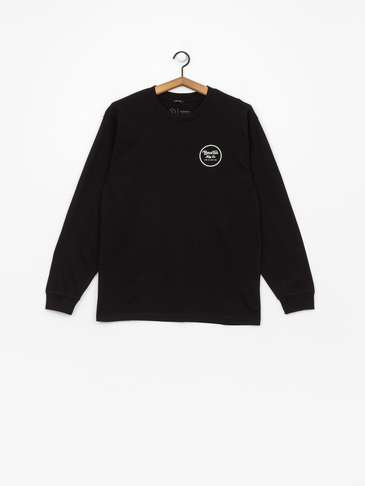 Longsleeve Brixton Wheeler II Stt (black)