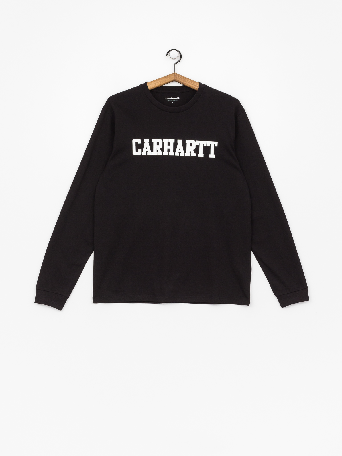 Longsleeve Carhartt WIP College (black/white)