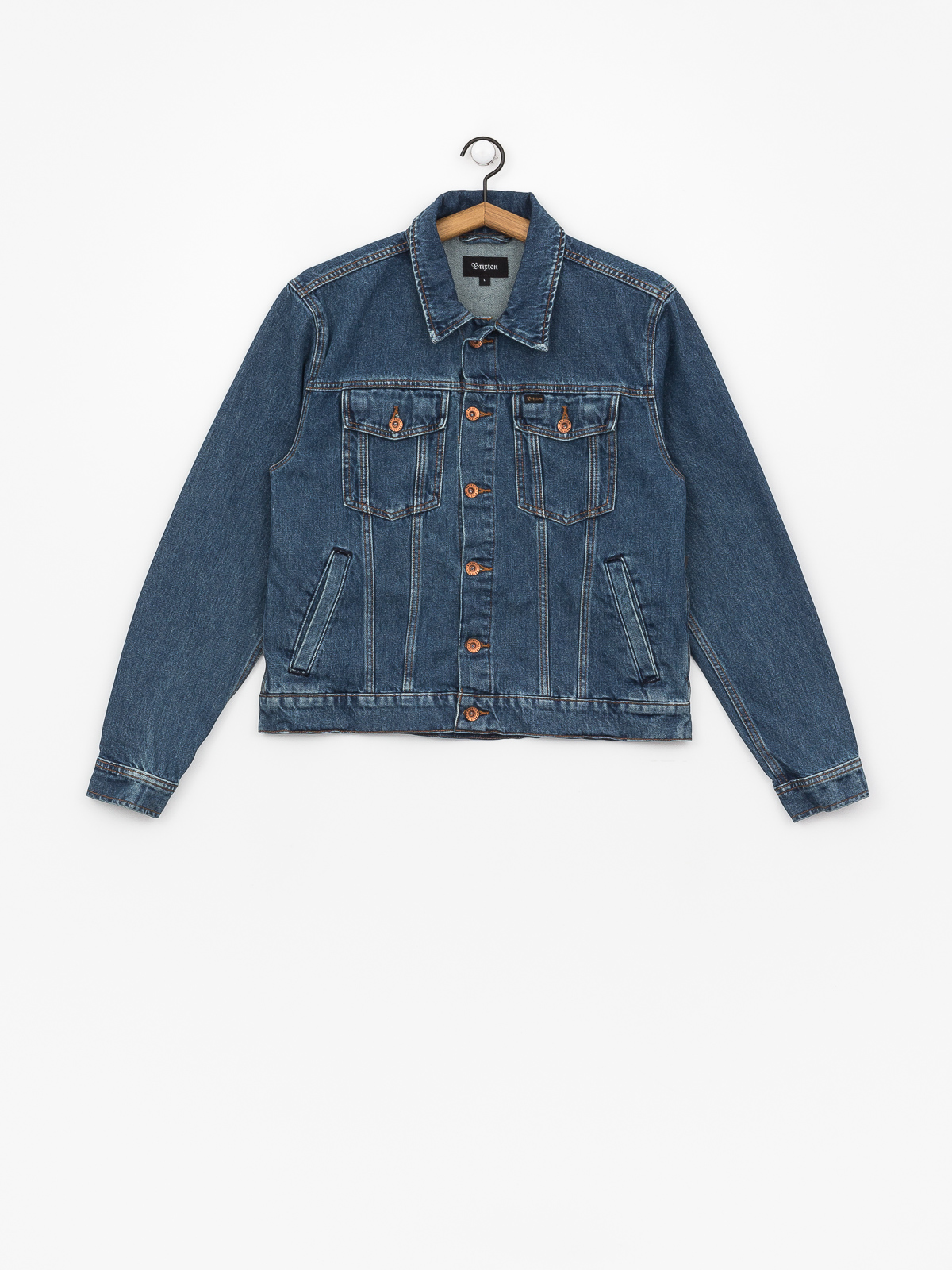 Kurtka Brixton Cable Denim (worn indigo)