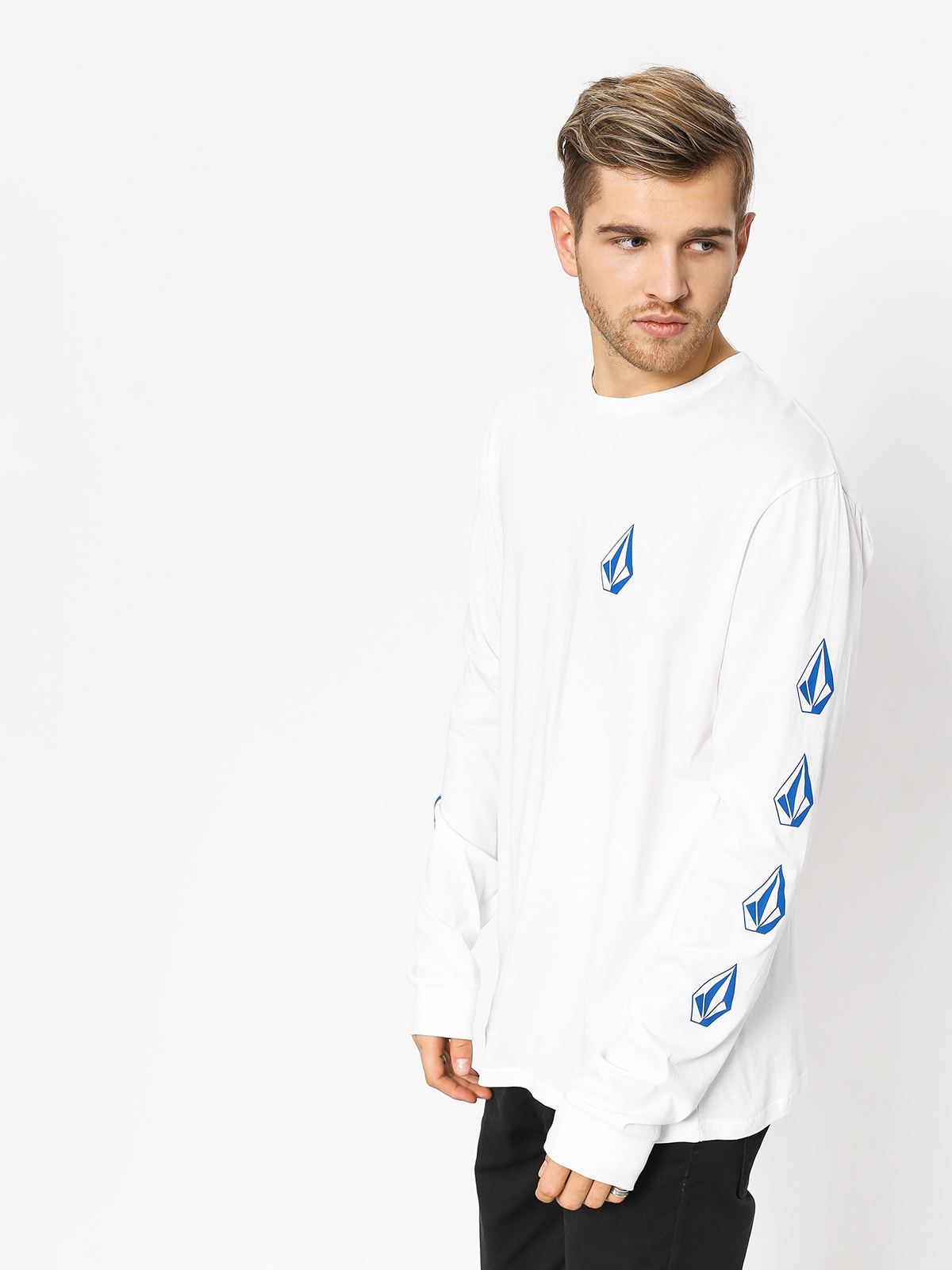 Longsleeve Volcom Deadly Stone Bsc (wht)