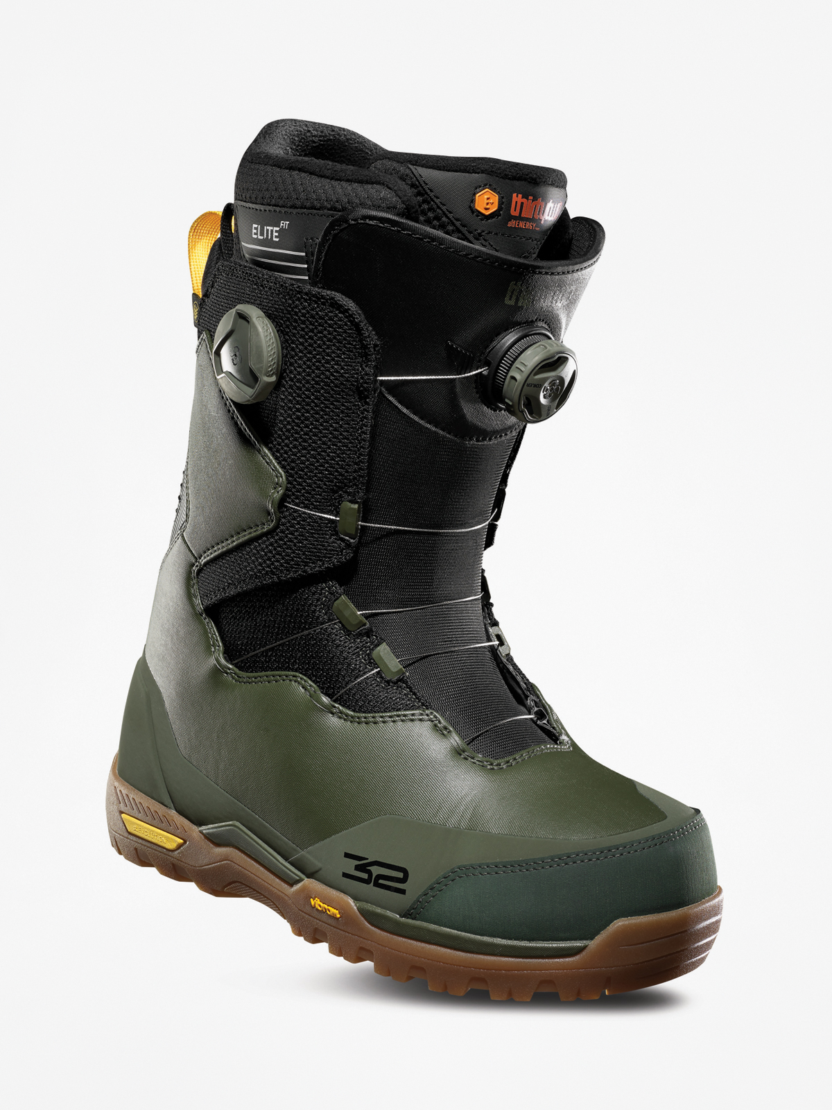 Męskie Buty snowboardowe ThirtyTwo Focus Boa (olive/black/gum)