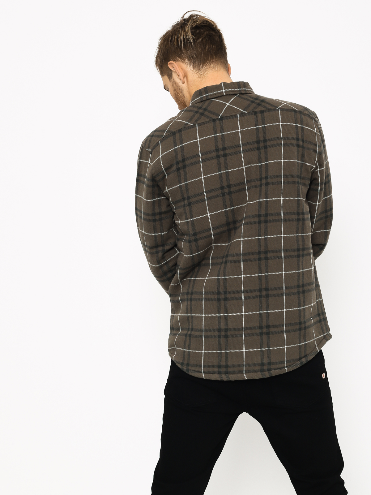 Koszula RVCA Ar Plaid Ls (olive)