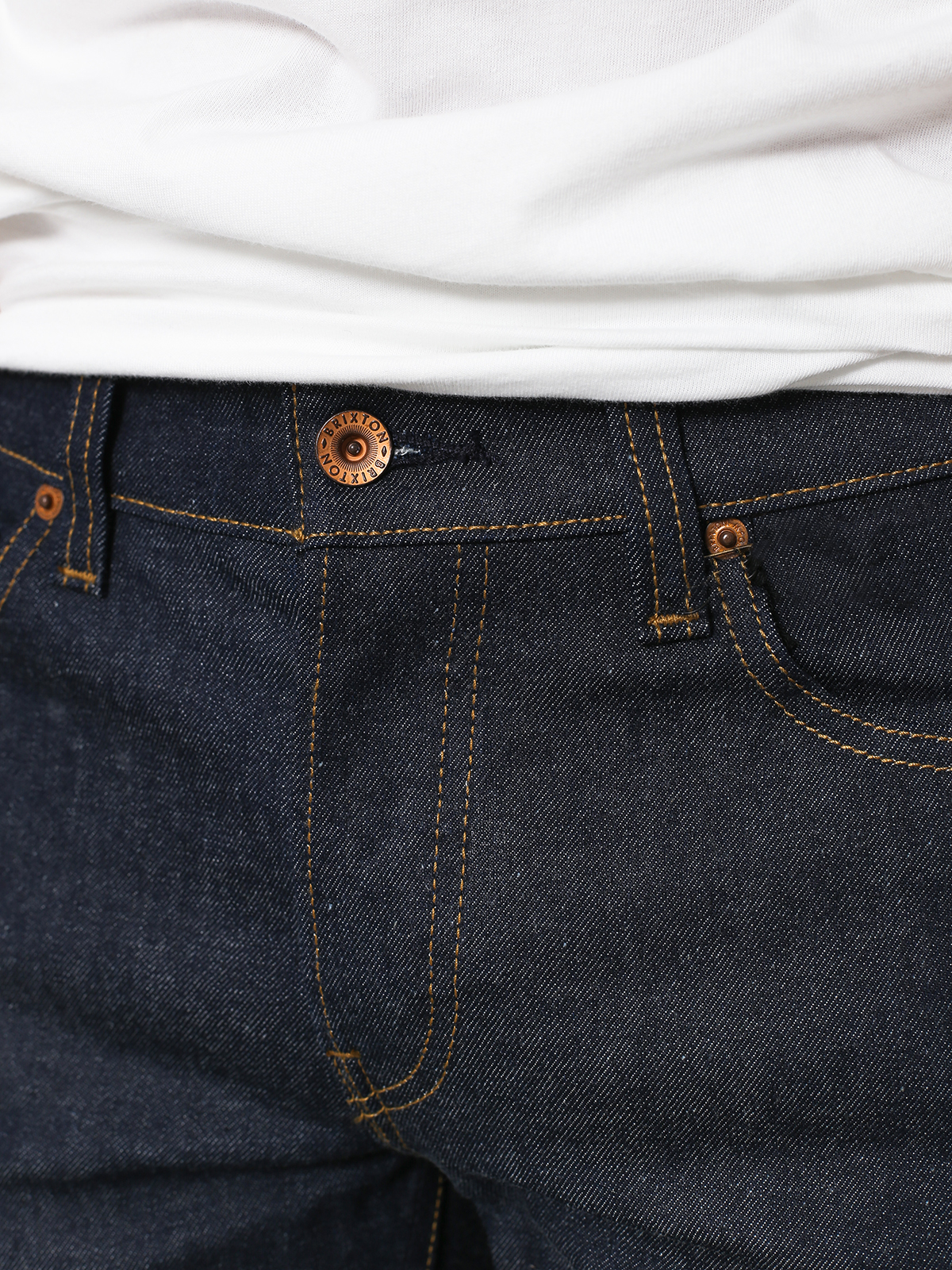 Spodnie Brixton Reserve 5 Pkt Denim (raw indigo)