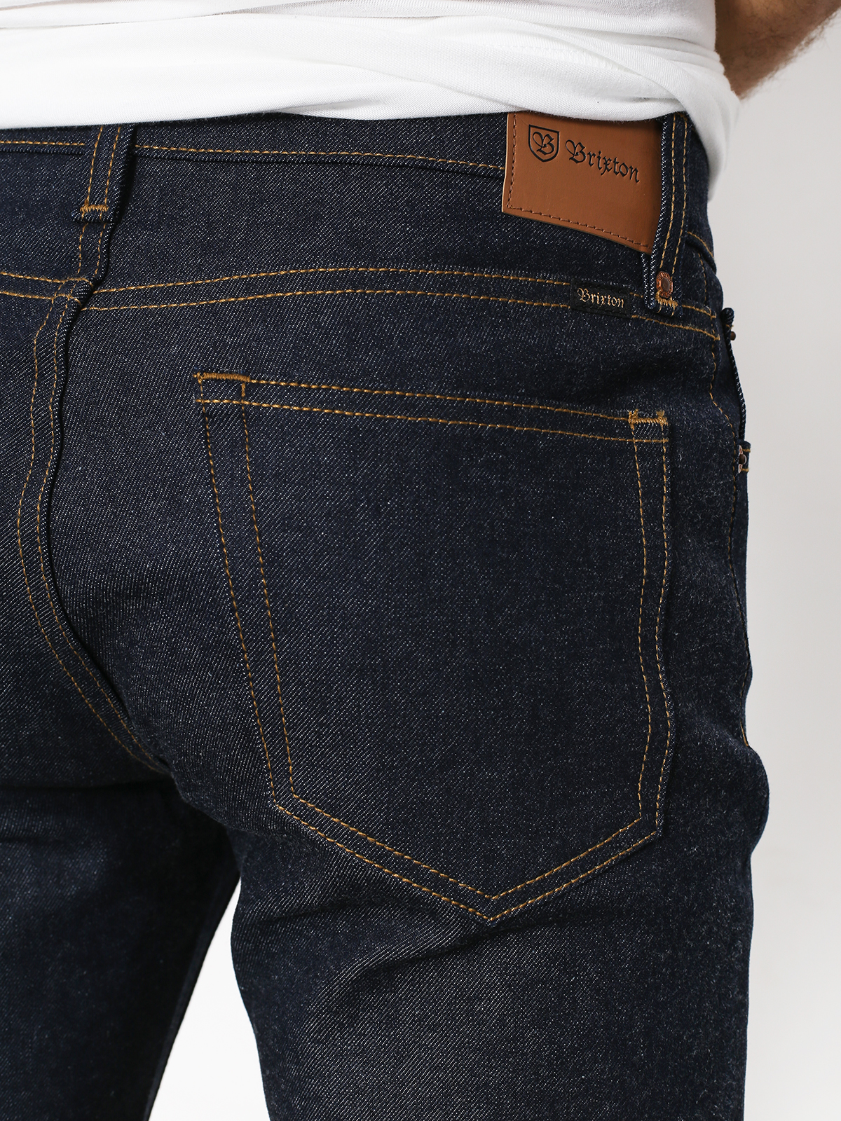 Spodnie Brixton Reserve 5 Pkt Denim (raw indigo)