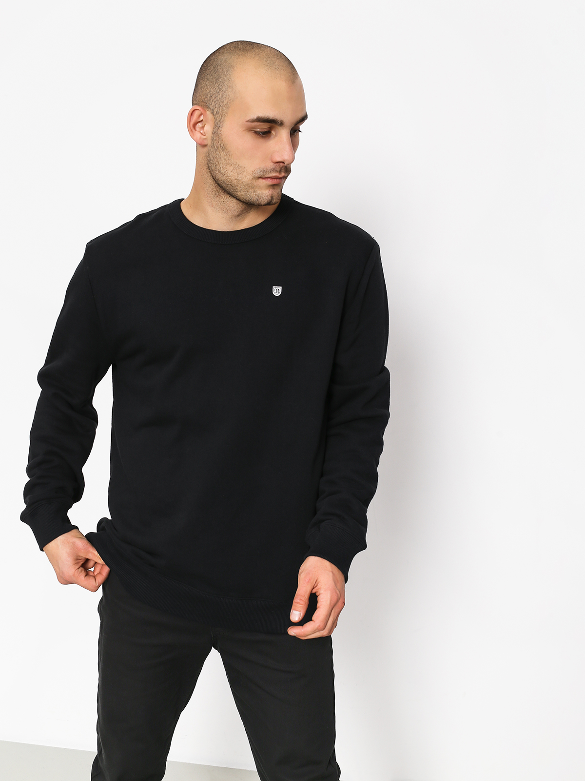 Bluza Brixton B Shield Crew (black)