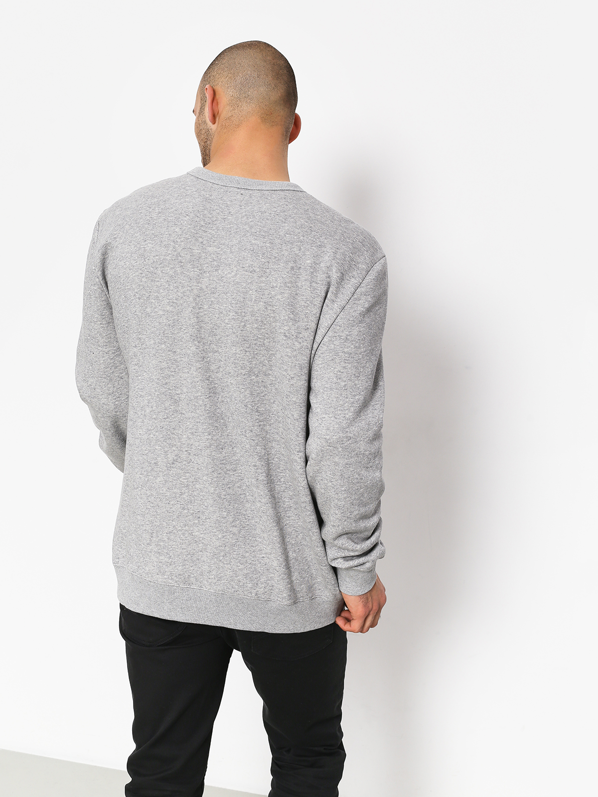 Bluza Brixton B Shield Crew (heather grey)