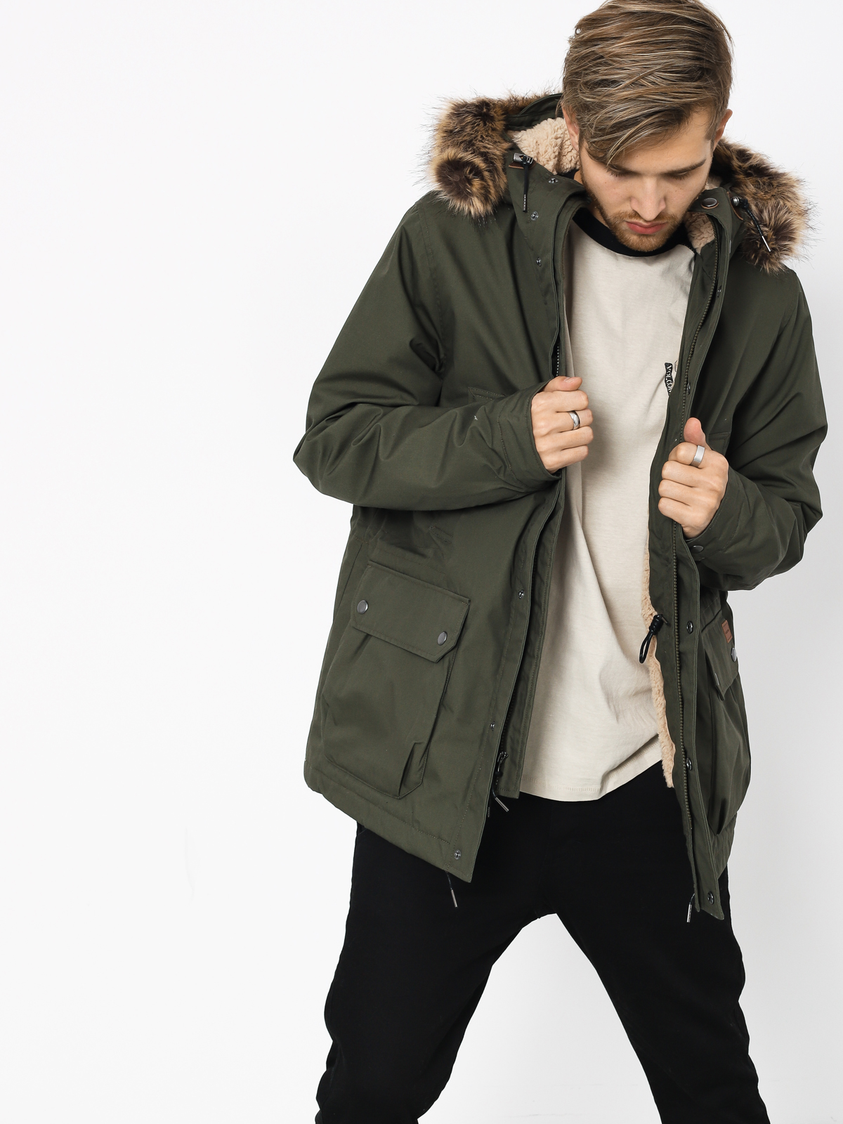 Kurtka Volcom Lidward Parka (mil)