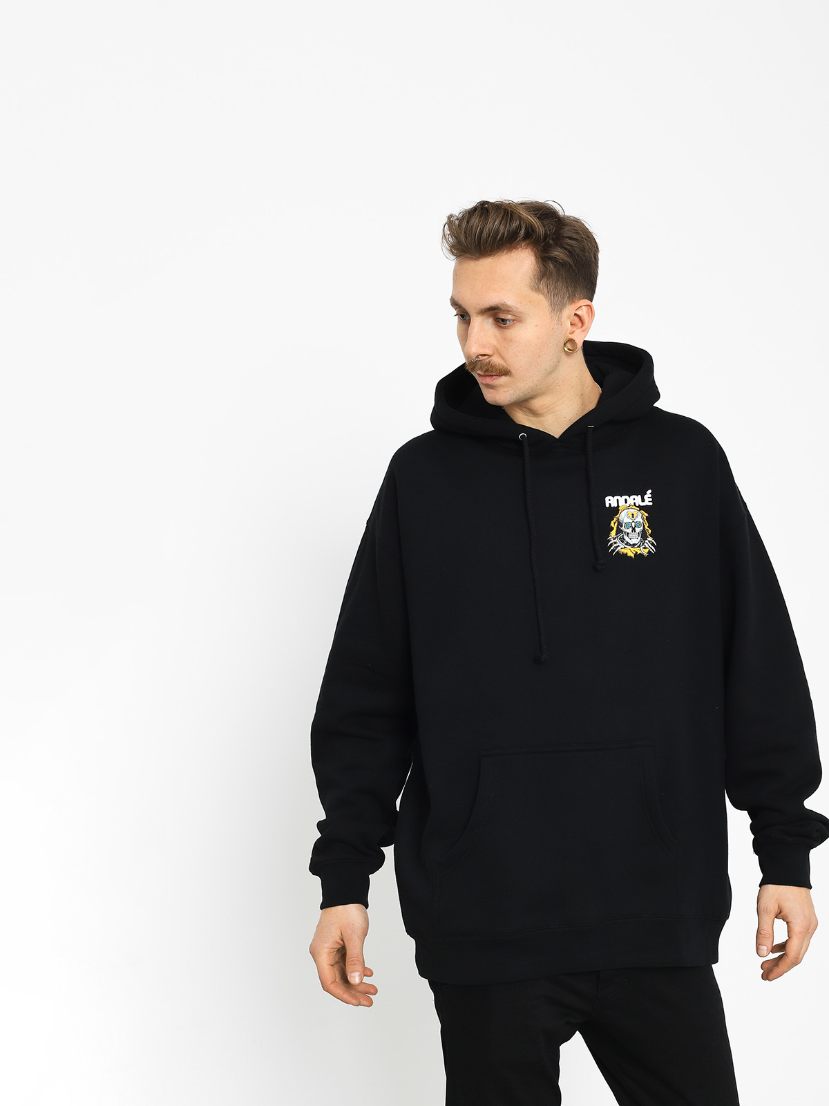 Bluza z kapturem Andale Brigade HD (black)