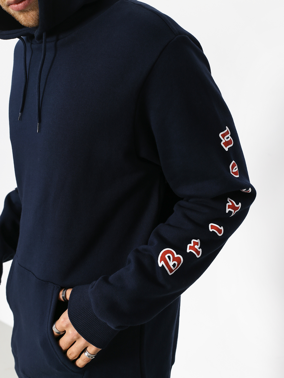 Bluza z kapturem Brixton Primo Intl HD (navy)