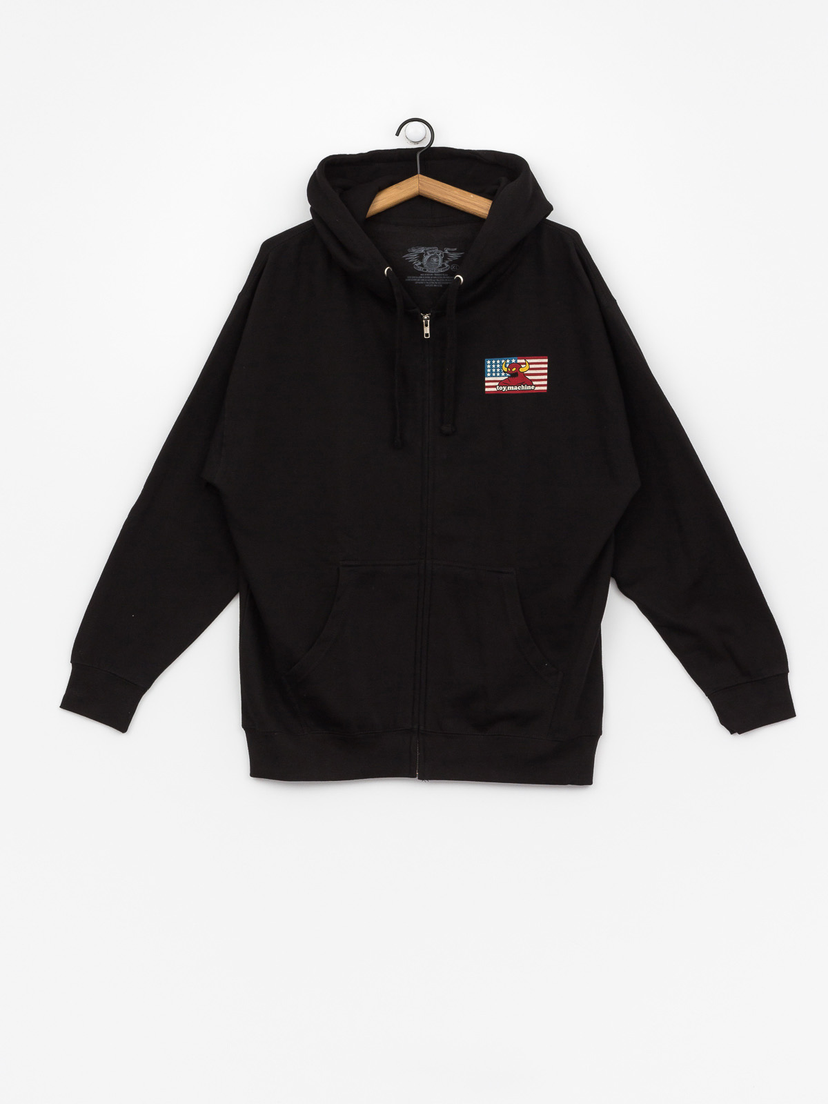 Bluza z kapturem Toy Machine American Monster ZHD (black)