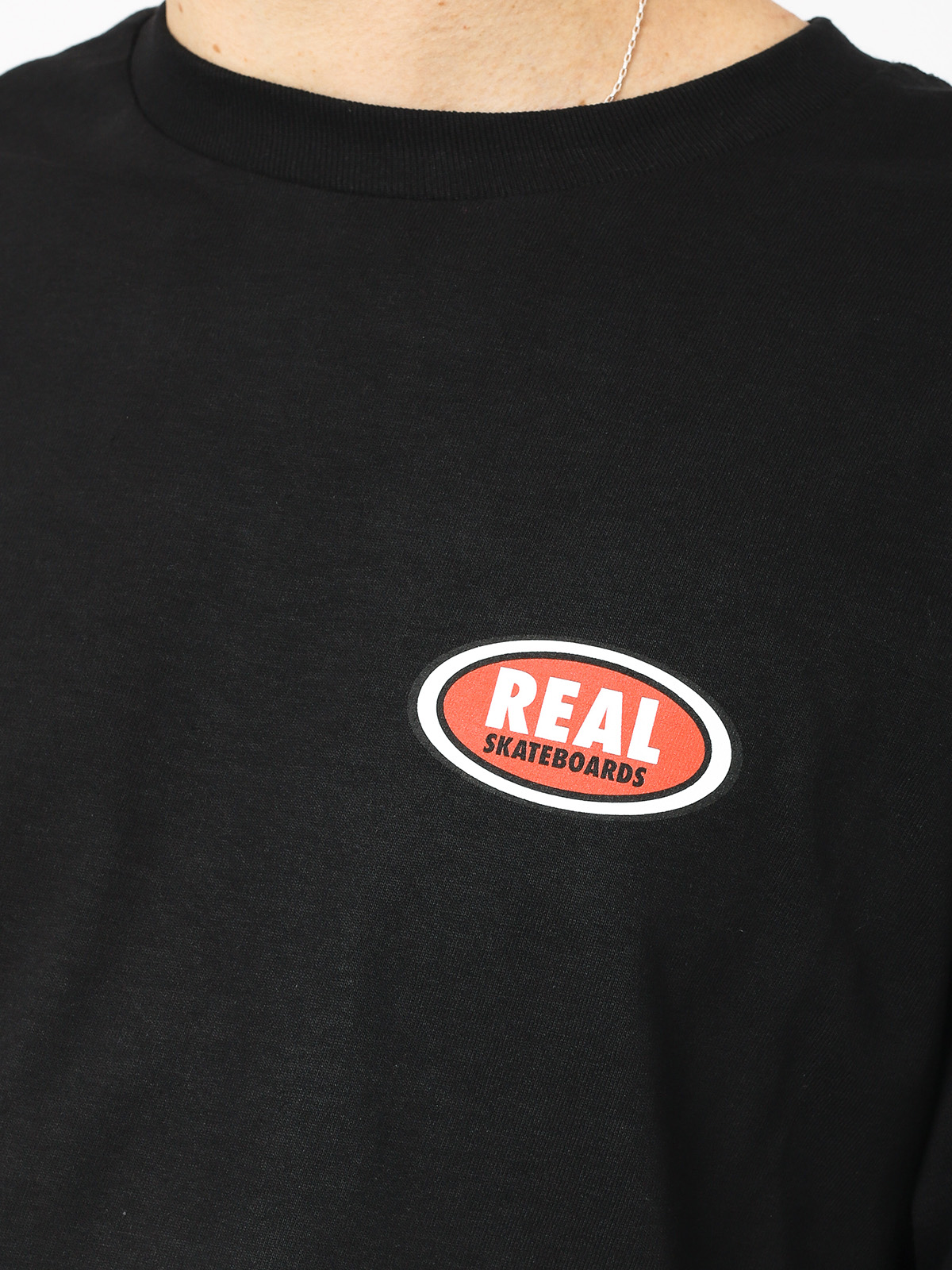Longsleeve Real Evryne Ovl (black/white)