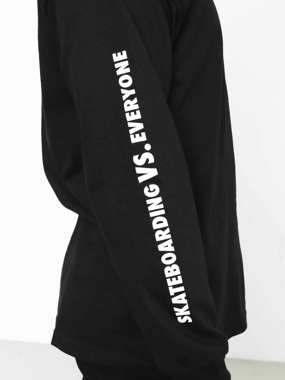Longsleeve Real Evryne Ovl (black/white)