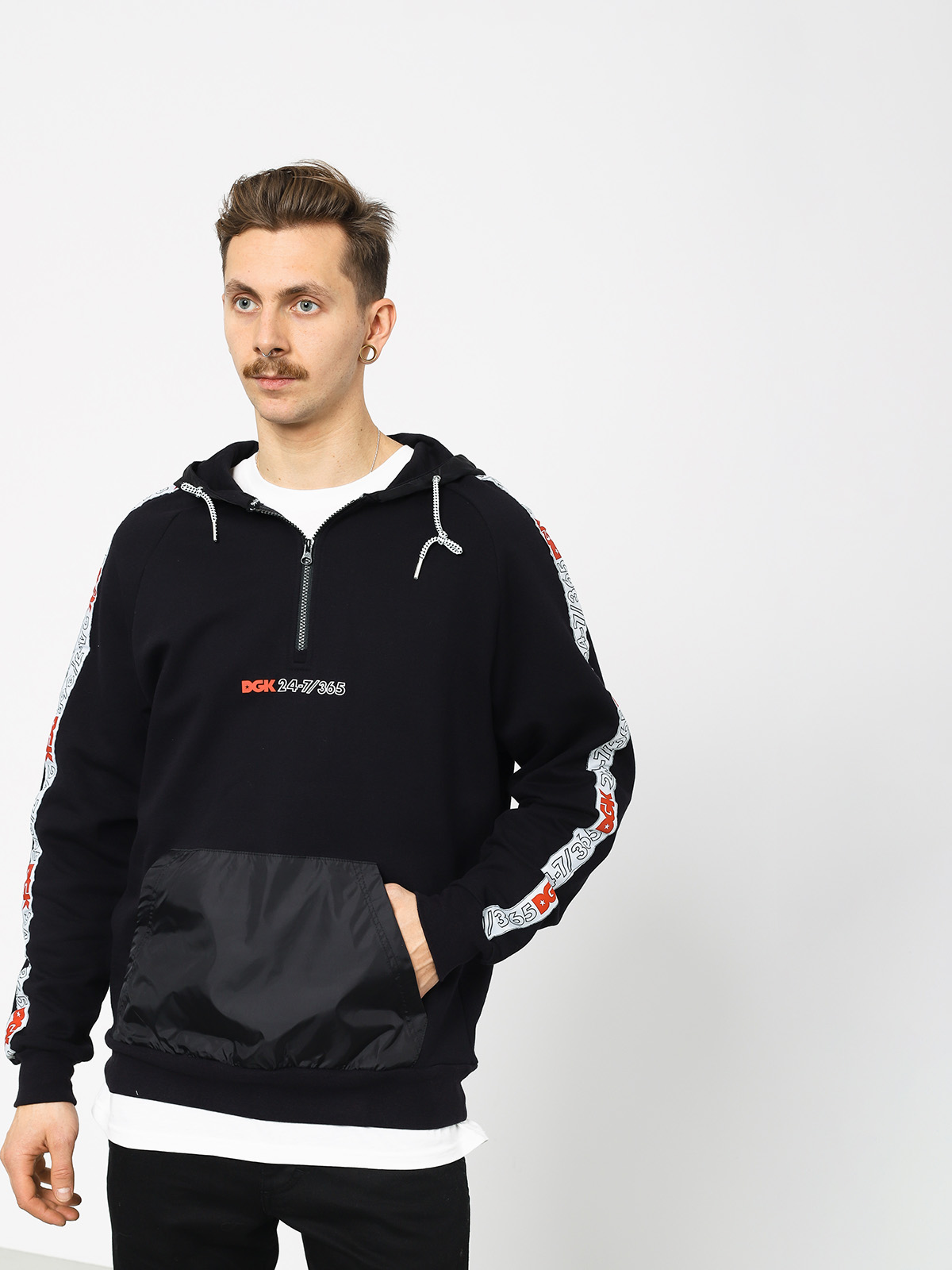 Bluza z kapturem DGK Heritage ZHD (black)