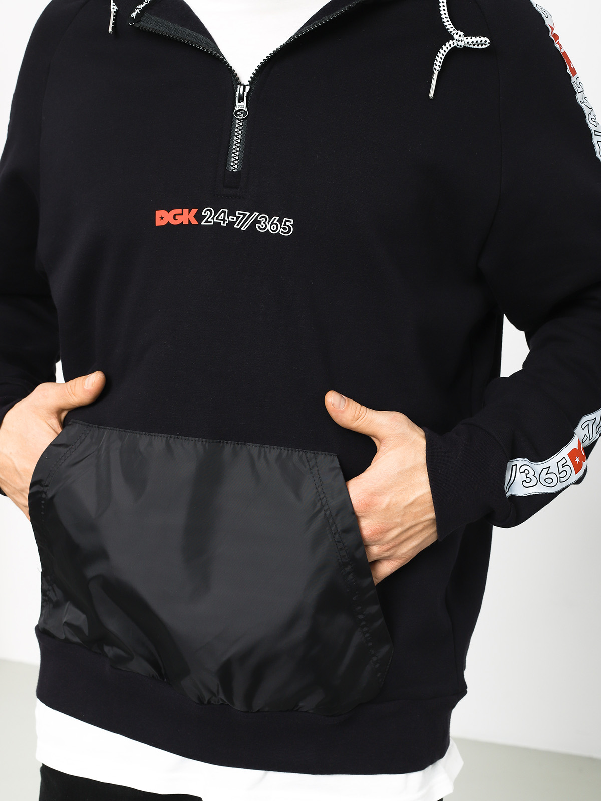 Bluza z kapturem DGK Heritage ZHD (black)