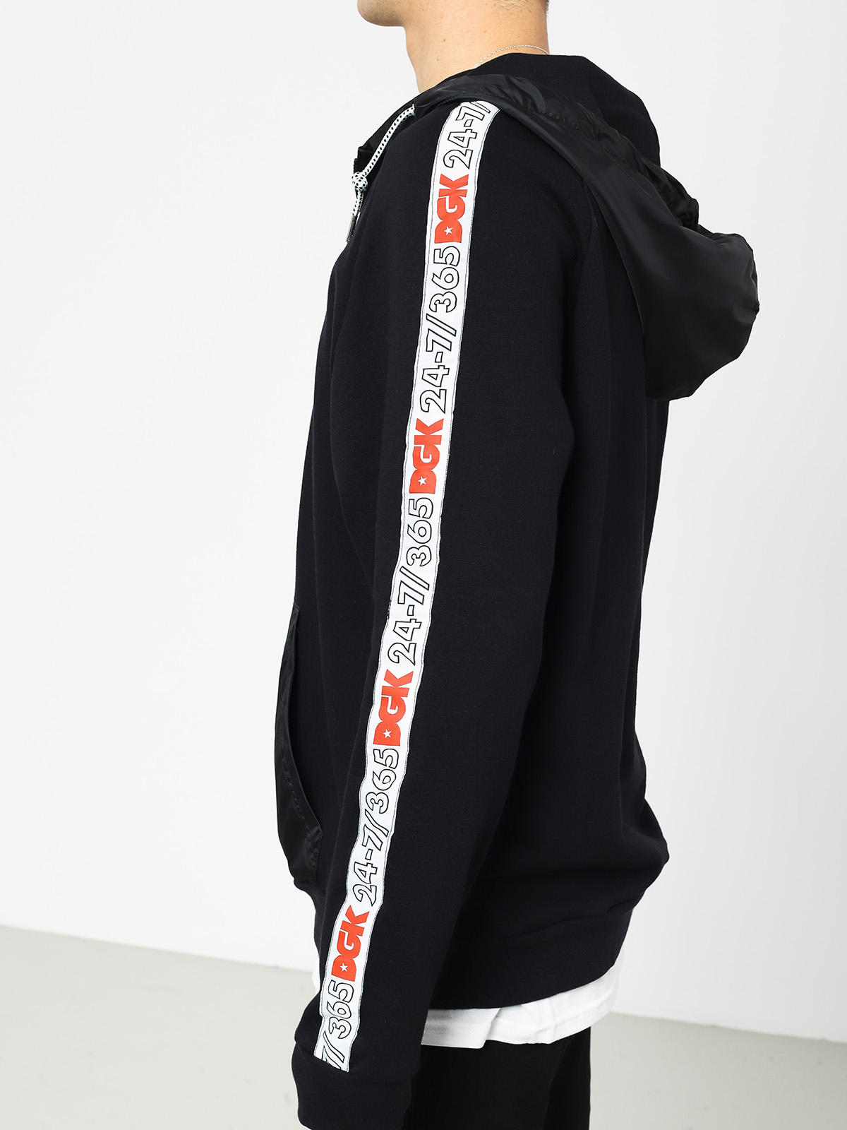 Bluza z kapturem DGK Heritage ZHD (black)