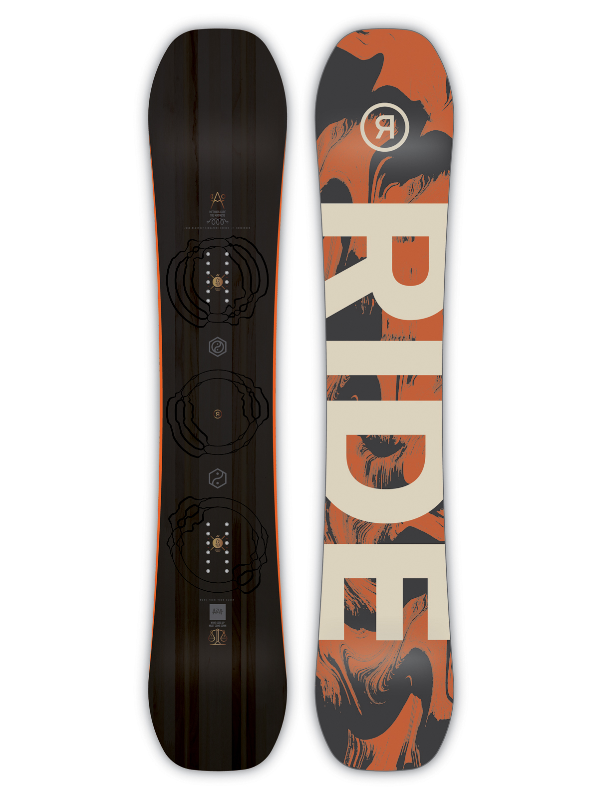 Męska Deska snowboardowa Ride Berzerker (multi)