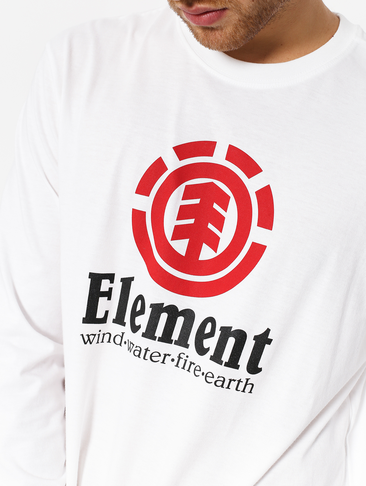 Longsleeve Element Vertical (optic white)
