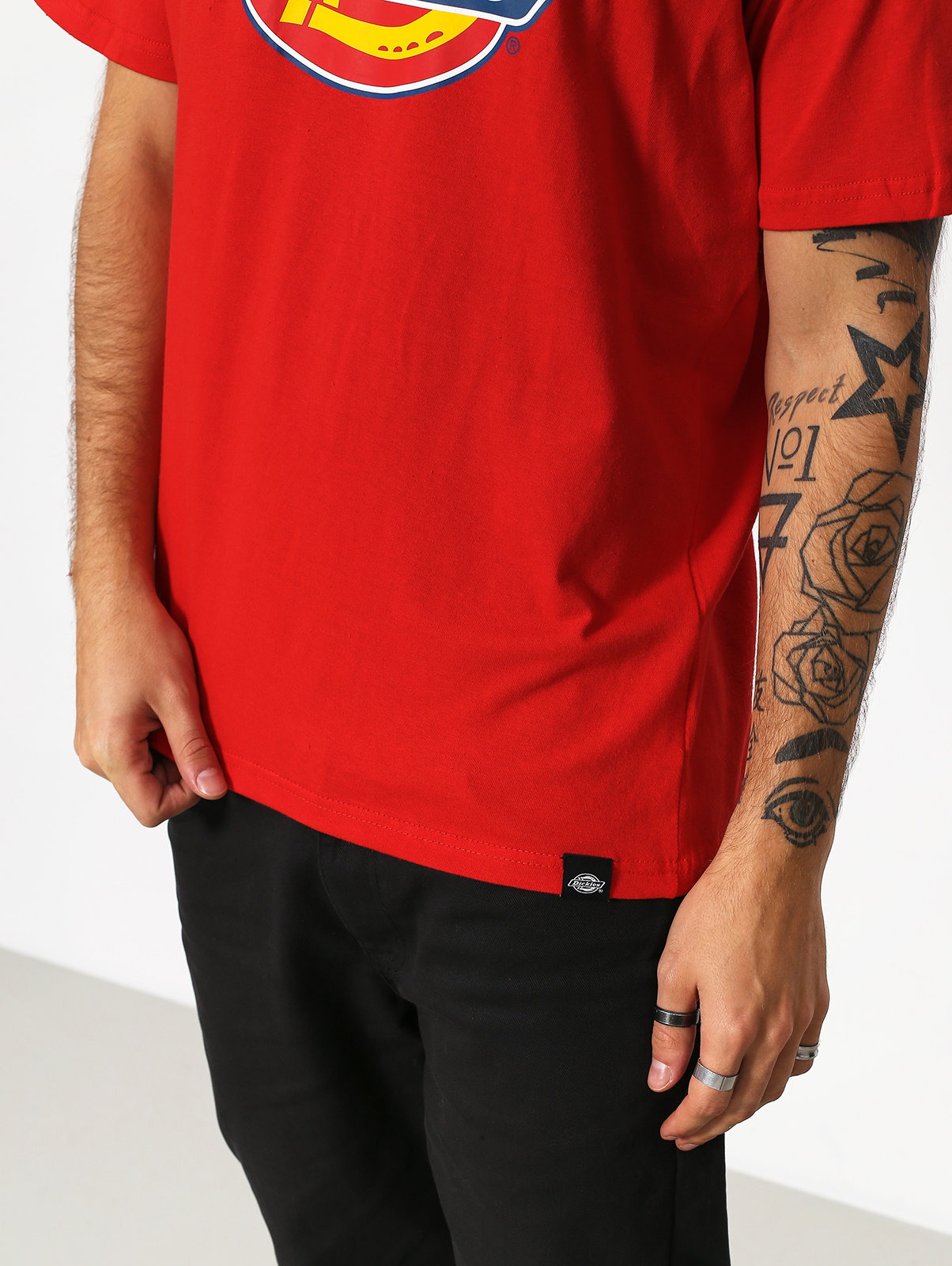 T-shirt Dickies Horseshoe (fiery red)